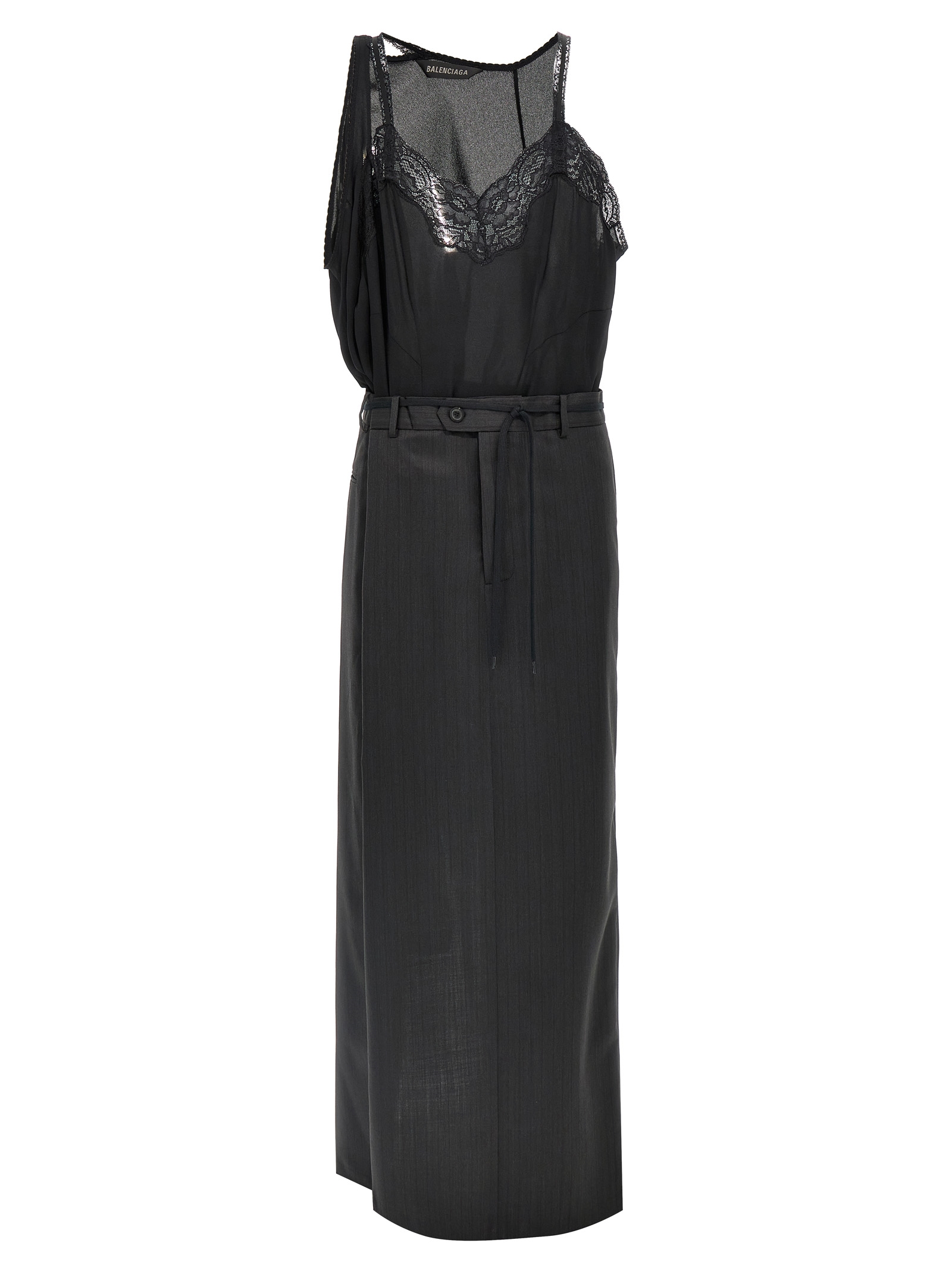 'Patched Slip' dress 814348TLO321000 (Balenciaga / ワンピース・ドレス・オールインワン ) | Balenciaga (バレンシアガ)