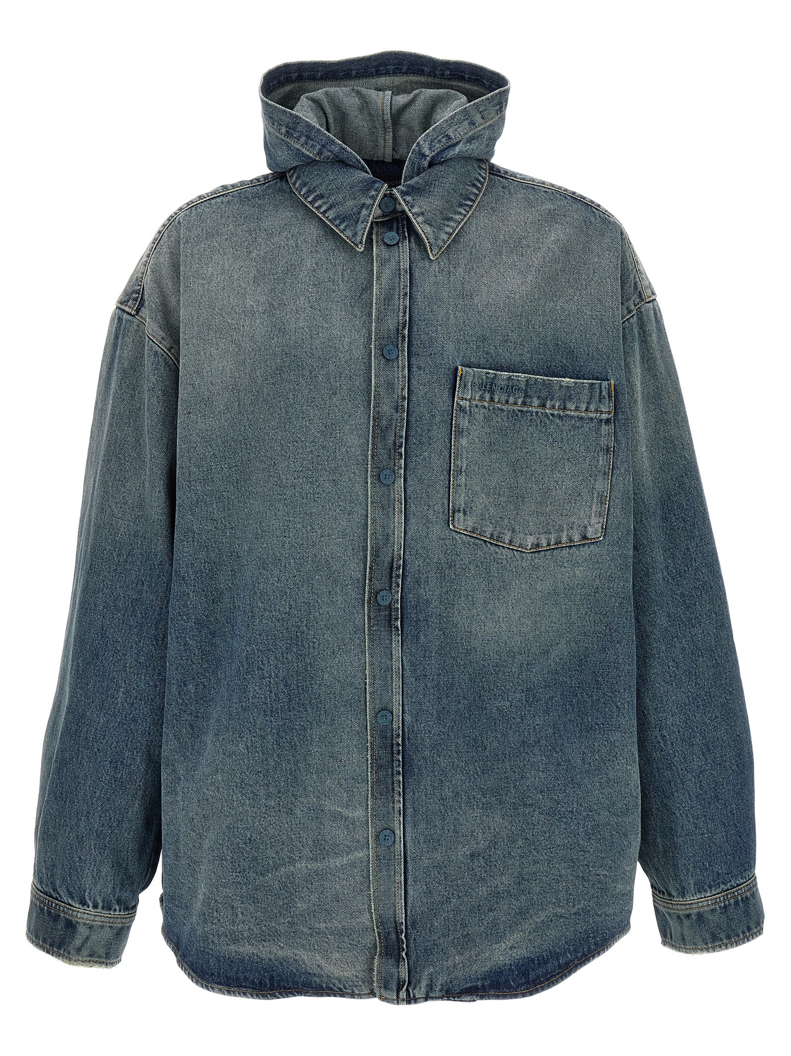 Denim overshirt 814227THW254245 (Balenciaga / カジュアルジャケット ) | Balenciaga (バレンシアガ)
