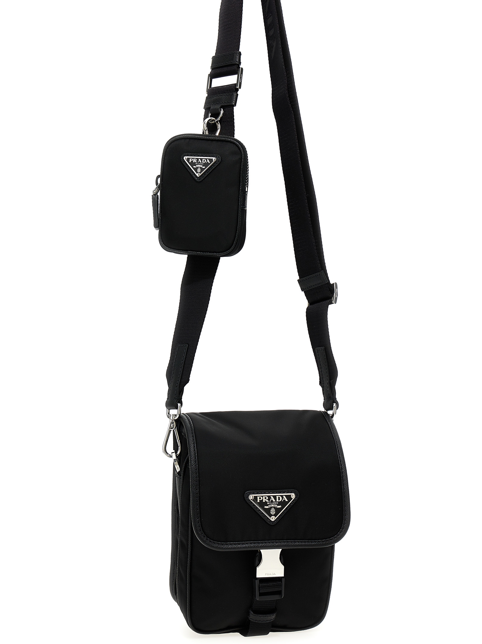 Re-Nylon logo crossbody bag 2VD043VXOP2DMHF0002 (Prada / ハンドバッグ・ショルダーバッグ ) | Prada (プラダ)(2)