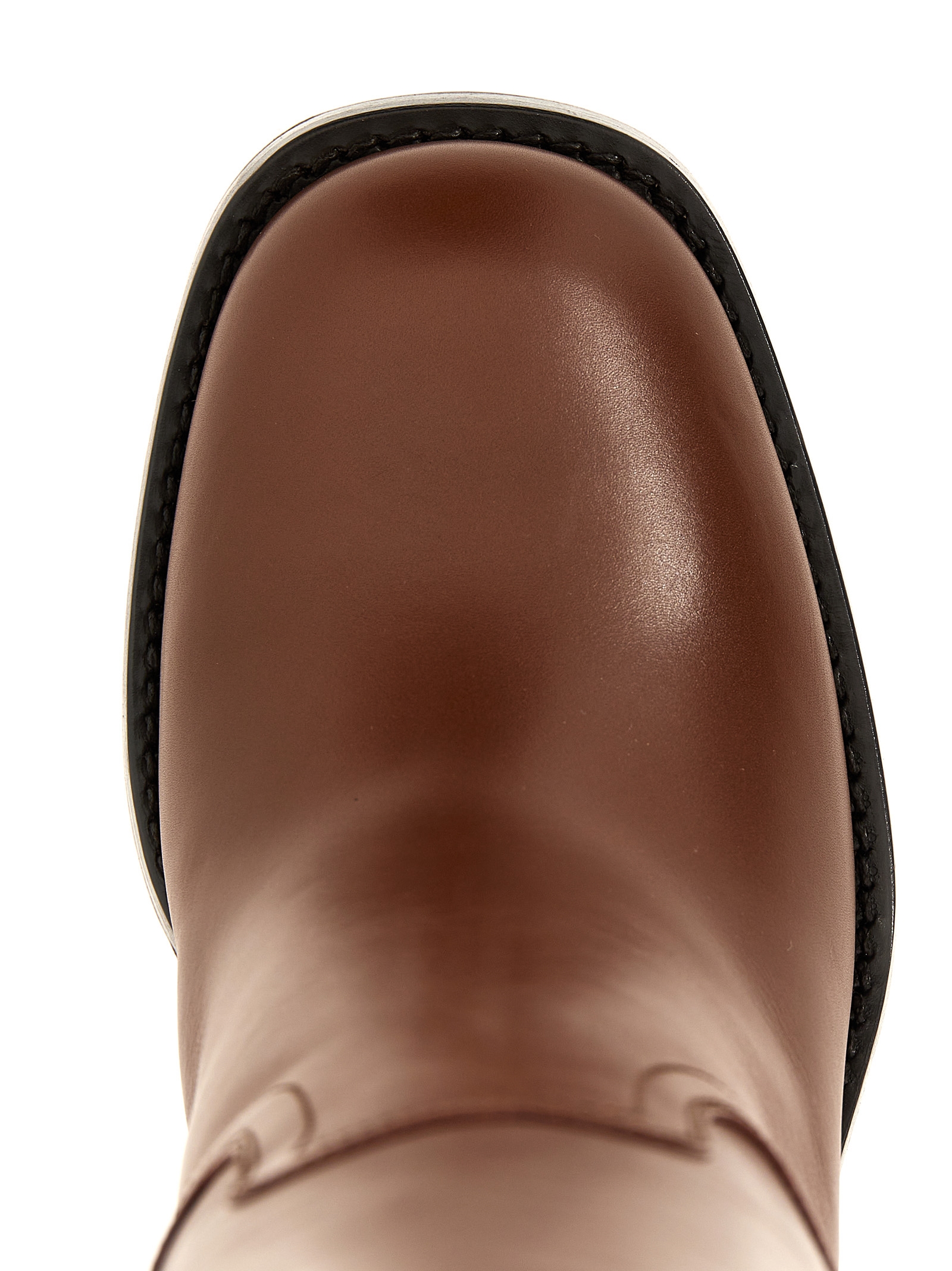 Leather high boots 1W281NF090070F0046 (Prada / ブーツ ) | Prada (プラダ)(2)