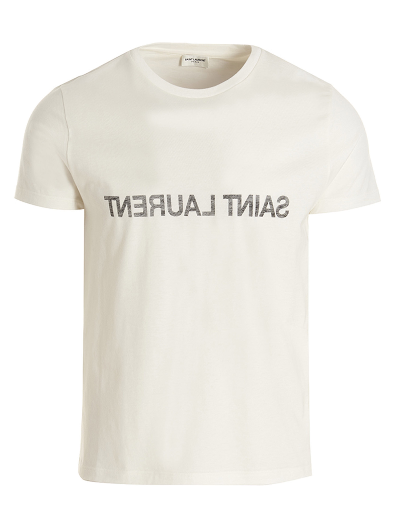 Logo print T-shirt 663278Y37AW9744 (Saint Laurent / Tシャツ・カットソー ) | Saint Laurent (サンローラン)