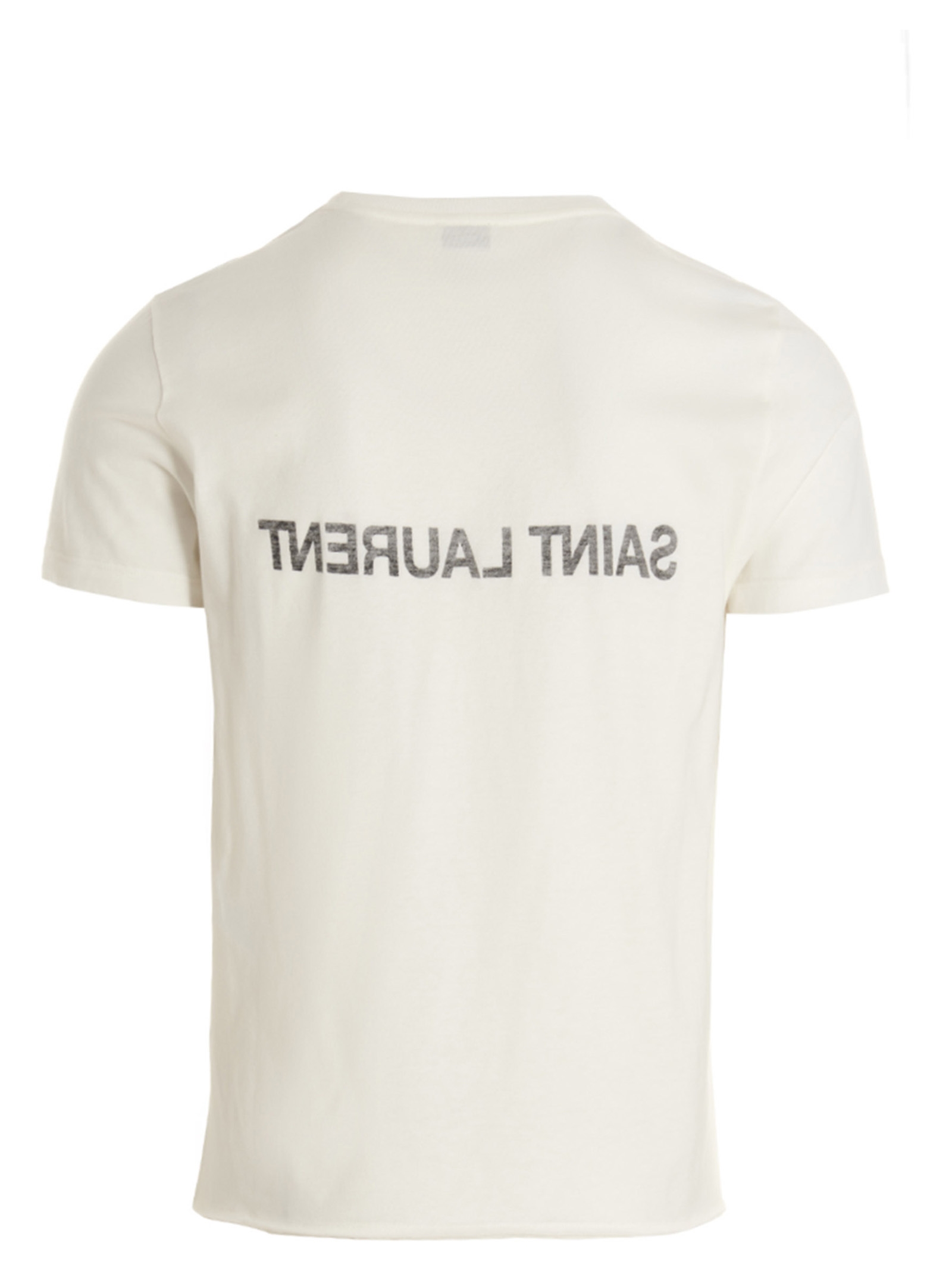 Logo print T-shirt 663278Y37AW9744 (Saint Laurent / Tシャツ・カットソー ) | Saint Laurent (サンローラン)(1)