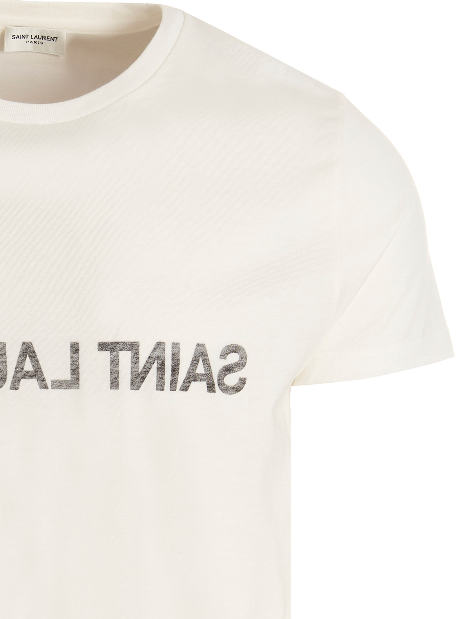 Logo print T-shirt 663278Y37AW9744 (Saint Laurent / Tシャツ・カットソー ) | Saint Laurent (サンローラン)(2)
