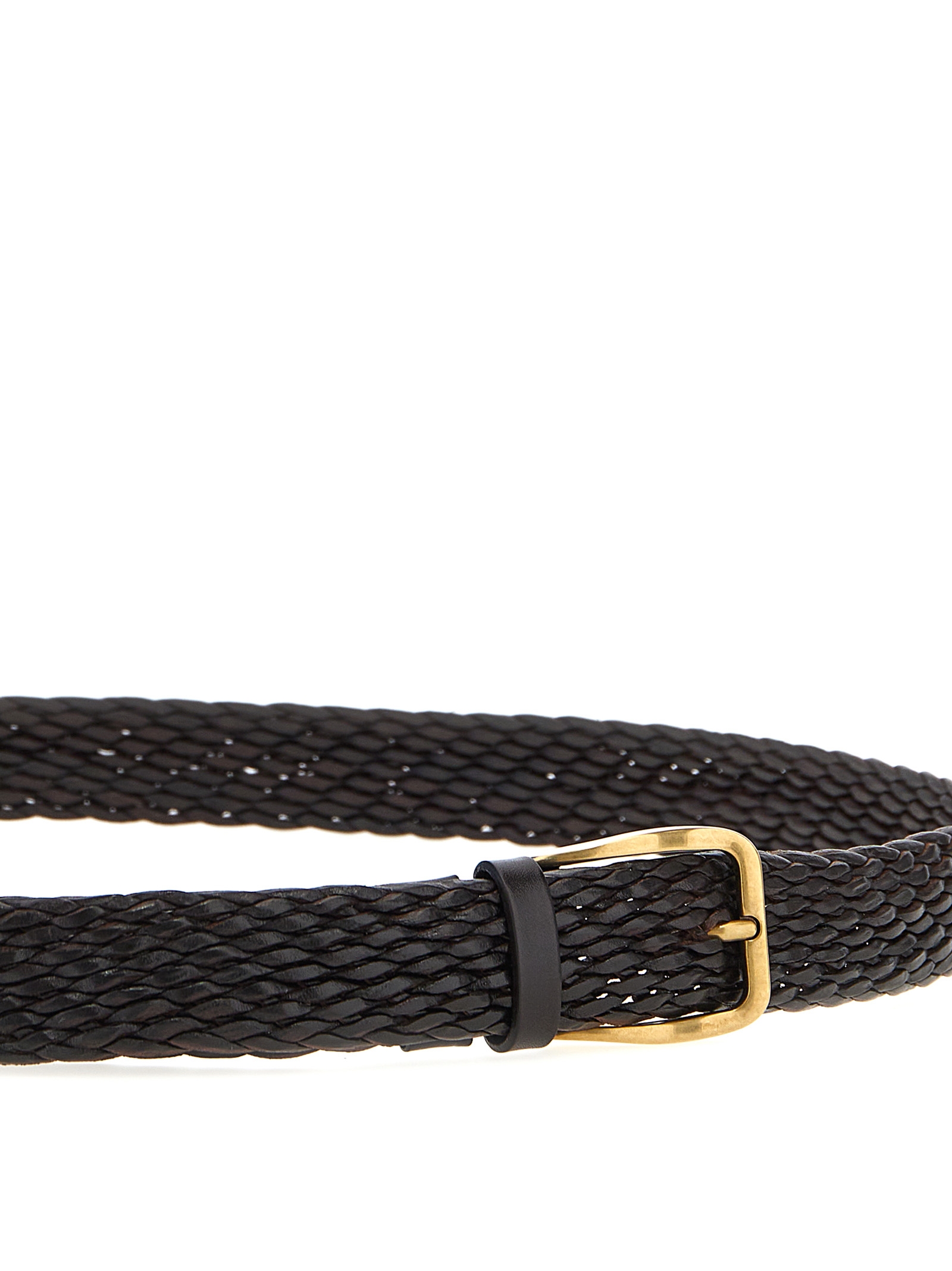 Braided leather belt MAUFB344C6074 (Brunello Cucinelli / ベルト・サスペンダー ) | Brunello Cucinelli (ブルネロ・クチネリ)(2)