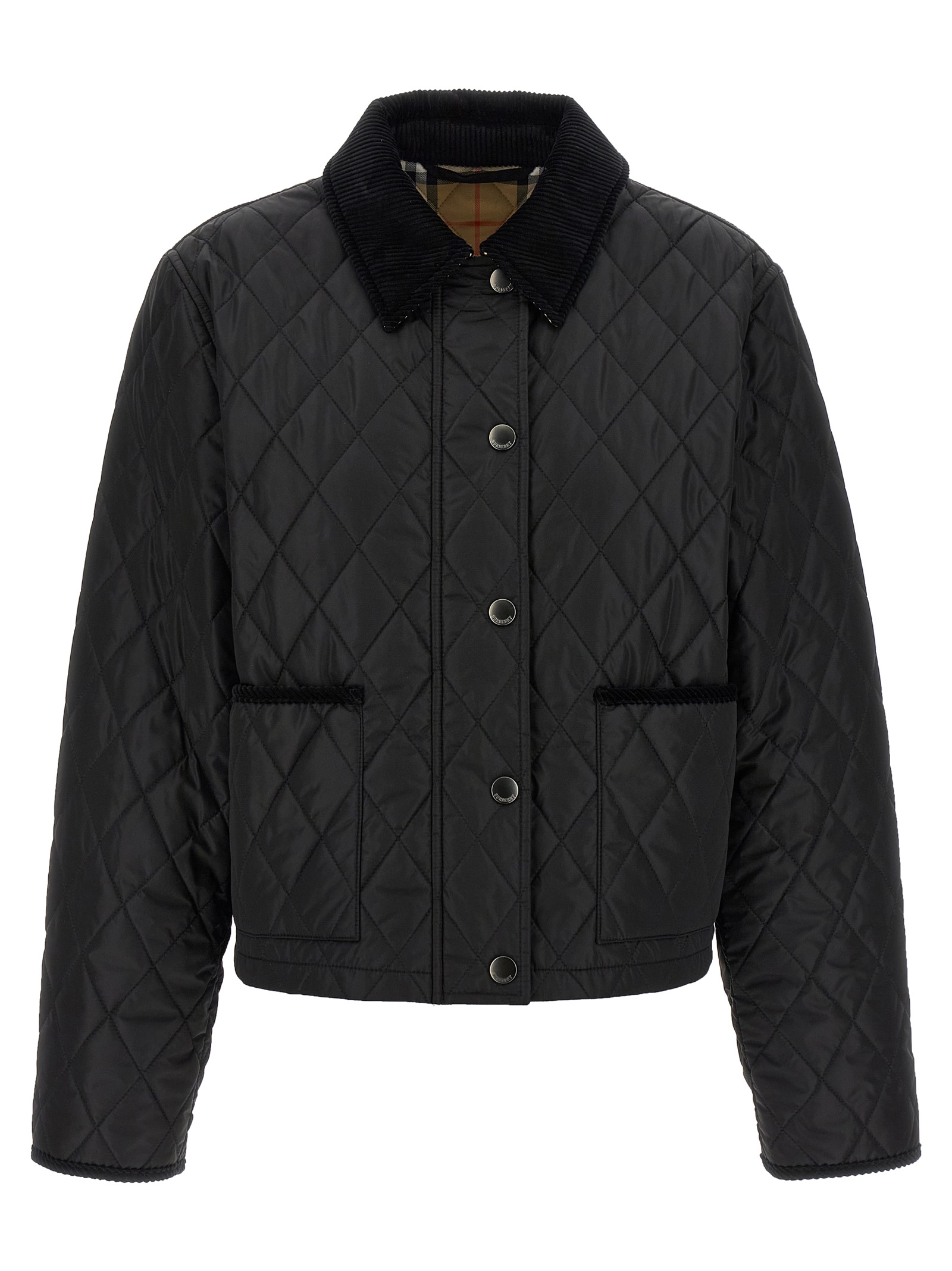 ジャケット Burberry FW25 'Oldham' jacket (8107465 BLACKSANDIPCHECK) Oldham' jacket (Burberry/カジュアルジャケット・ベスト