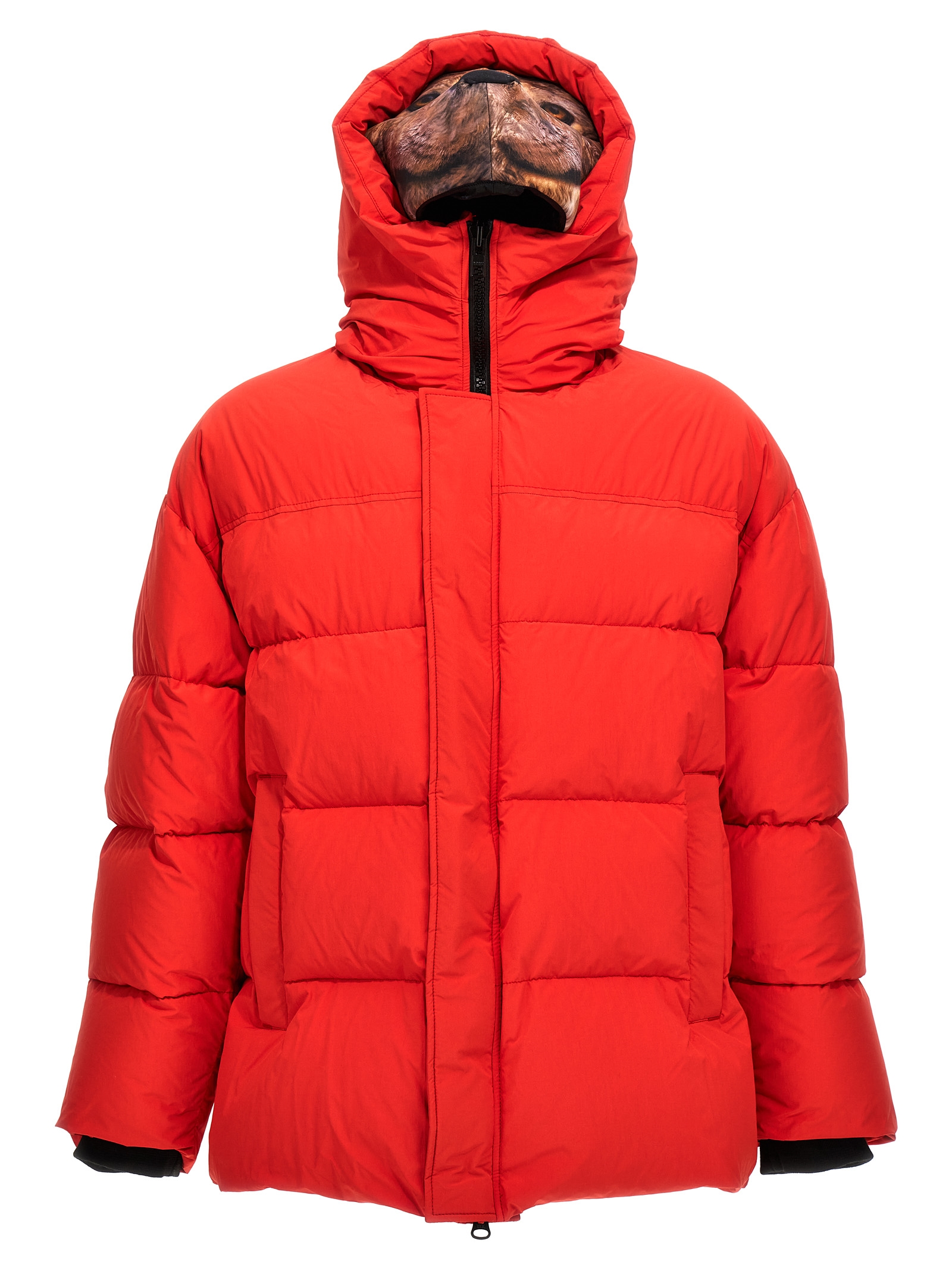 'Animal trim' down jacket 23AW04CO54RED (doublet / コート・ダウン ) | doublet (ダブレット)