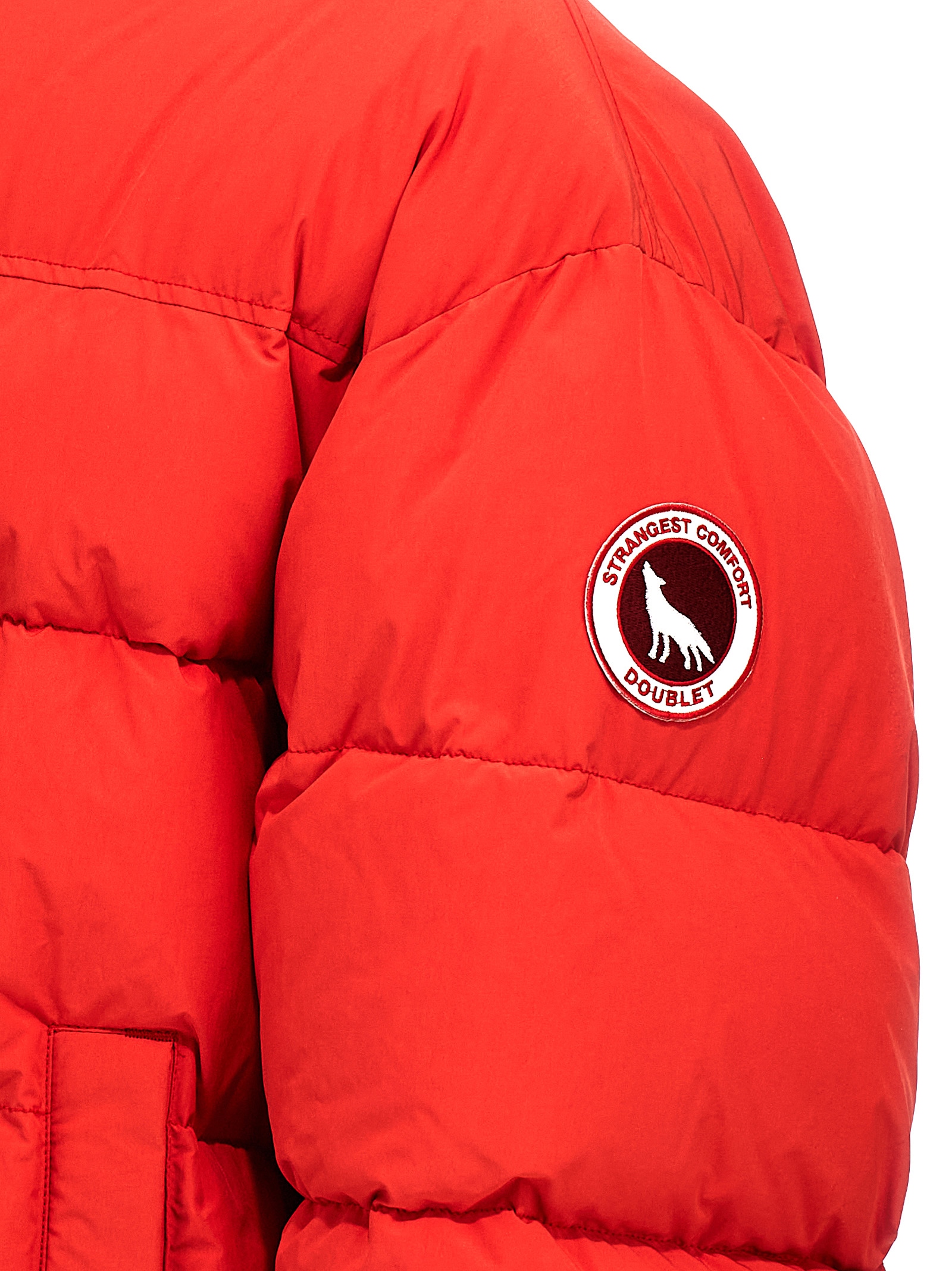 'Animal trim' down jacket 23AW04CO54RED (doublet / コート・ダウン ) | doublet (ダブレット)(4)