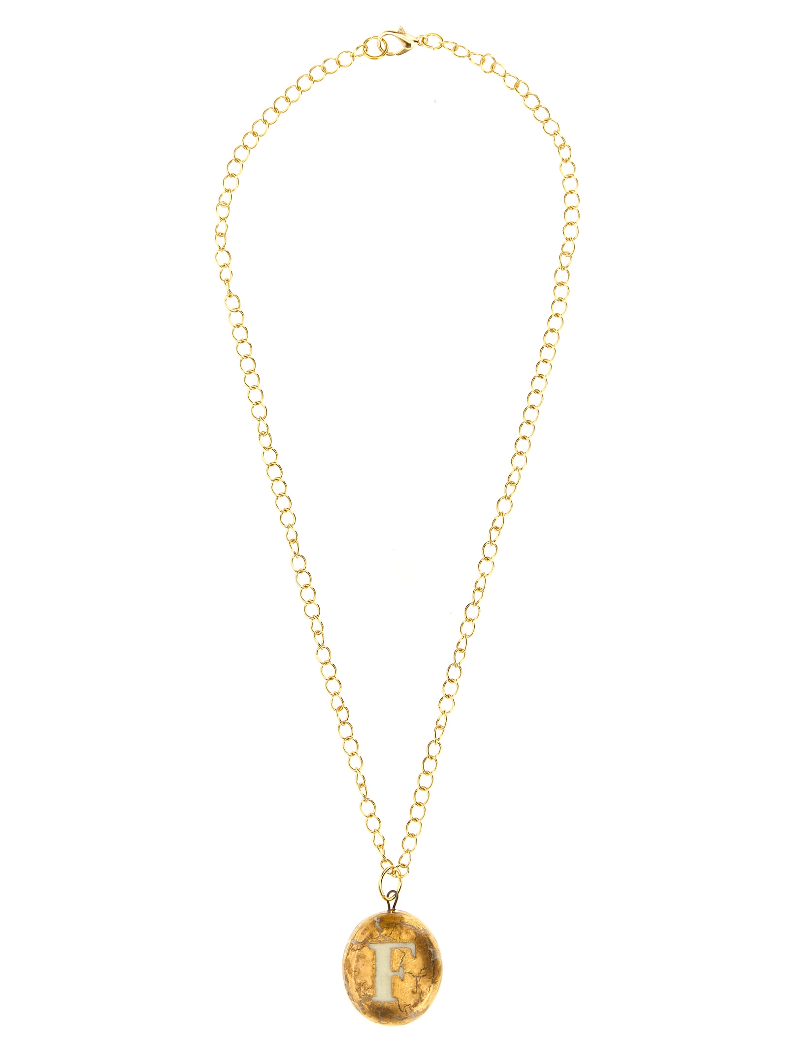 'F' necklace PEOVCHMIGMULTI (VETROFUSO / ネックレス ) | VETROFUSO (ヴェトロフーゾ)