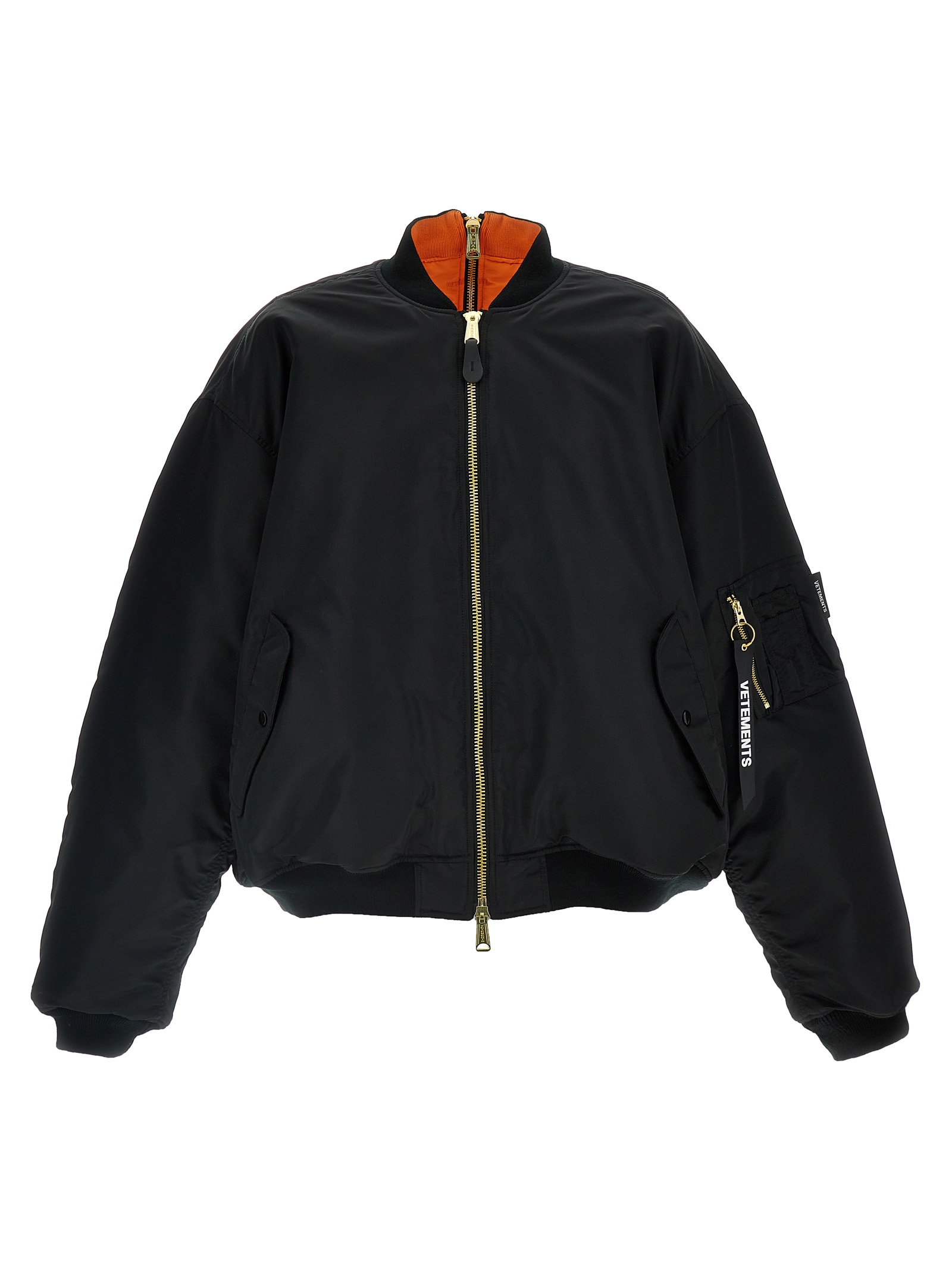 'Alpha Industries Edition' reversible bomber jacket UA66JA310BBLACK (VETEMENTS / カジュアルジャケット ) | VETEMENTS (ヴェトモン)