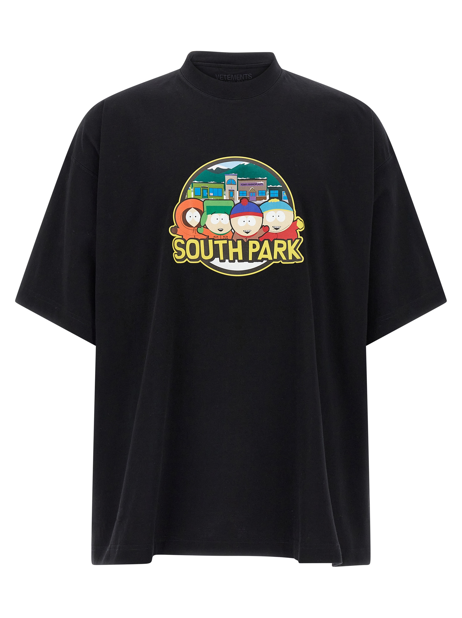 Vetements T-shirts and Polos Black (VETEMENTS/Tシャツ