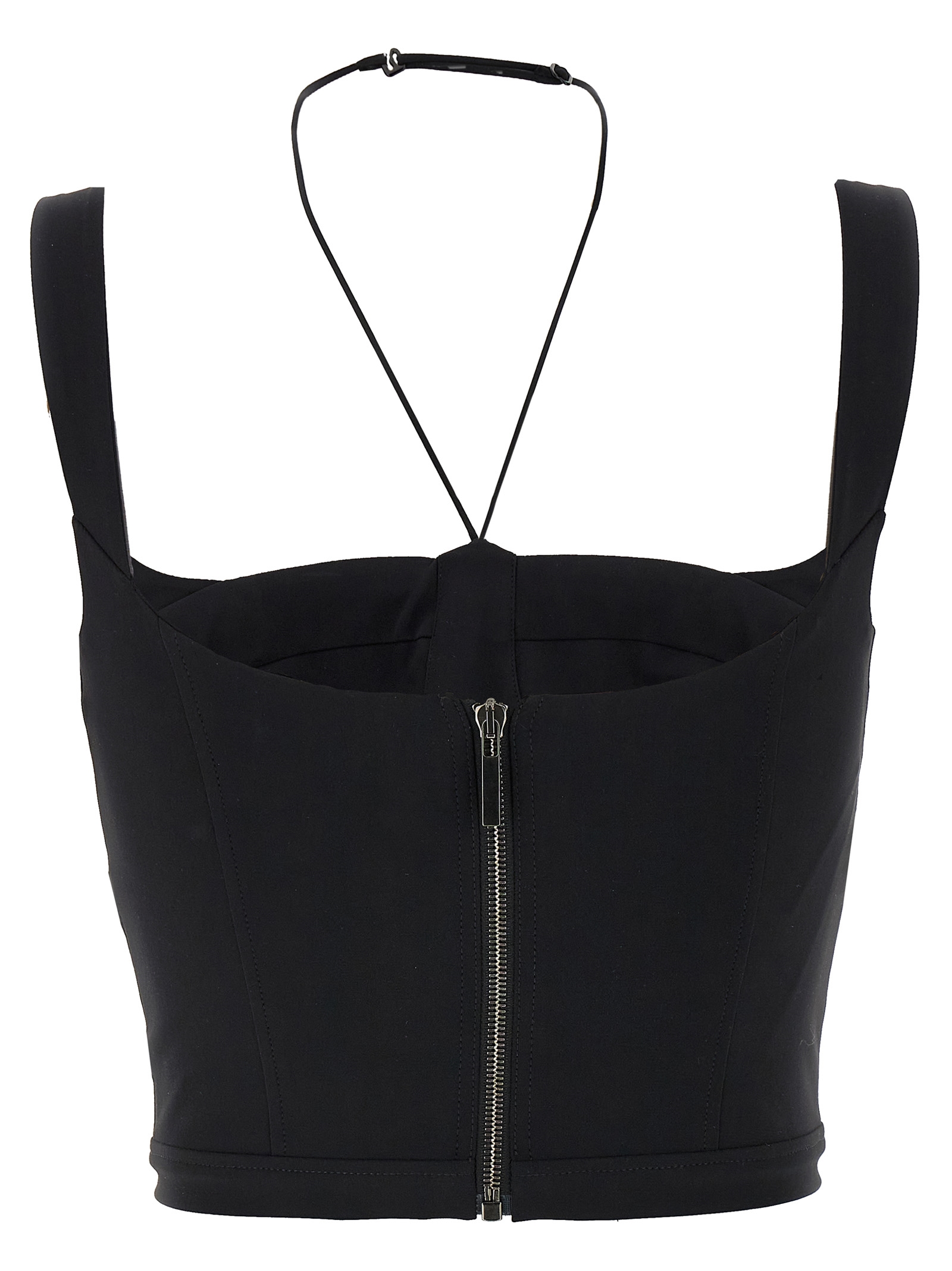 Shaped top NDSS25TOP084BLACK (NENSI DOJAKA / タンクトップ・キャミソール ) | NENSI DOJAKA (ネンシ ドジョカ)(1)