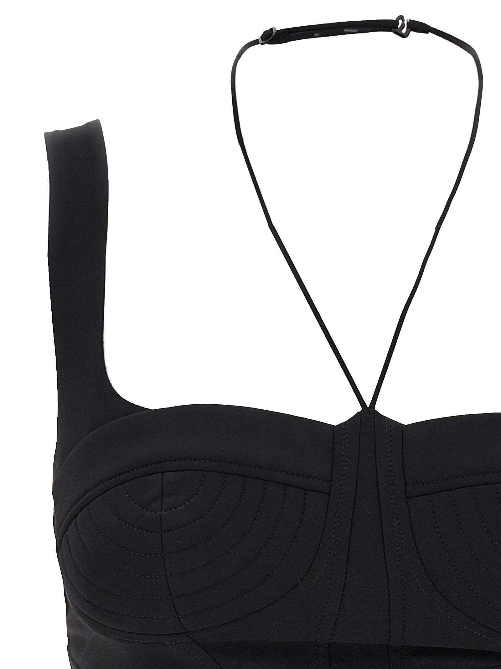 Shaped top NDSS25TOP084BLACK (NENSI DOJAKA / タンクトップ・キャミソール ) | NENSI DOJAKA (ネンシ ドジョカ)(2)