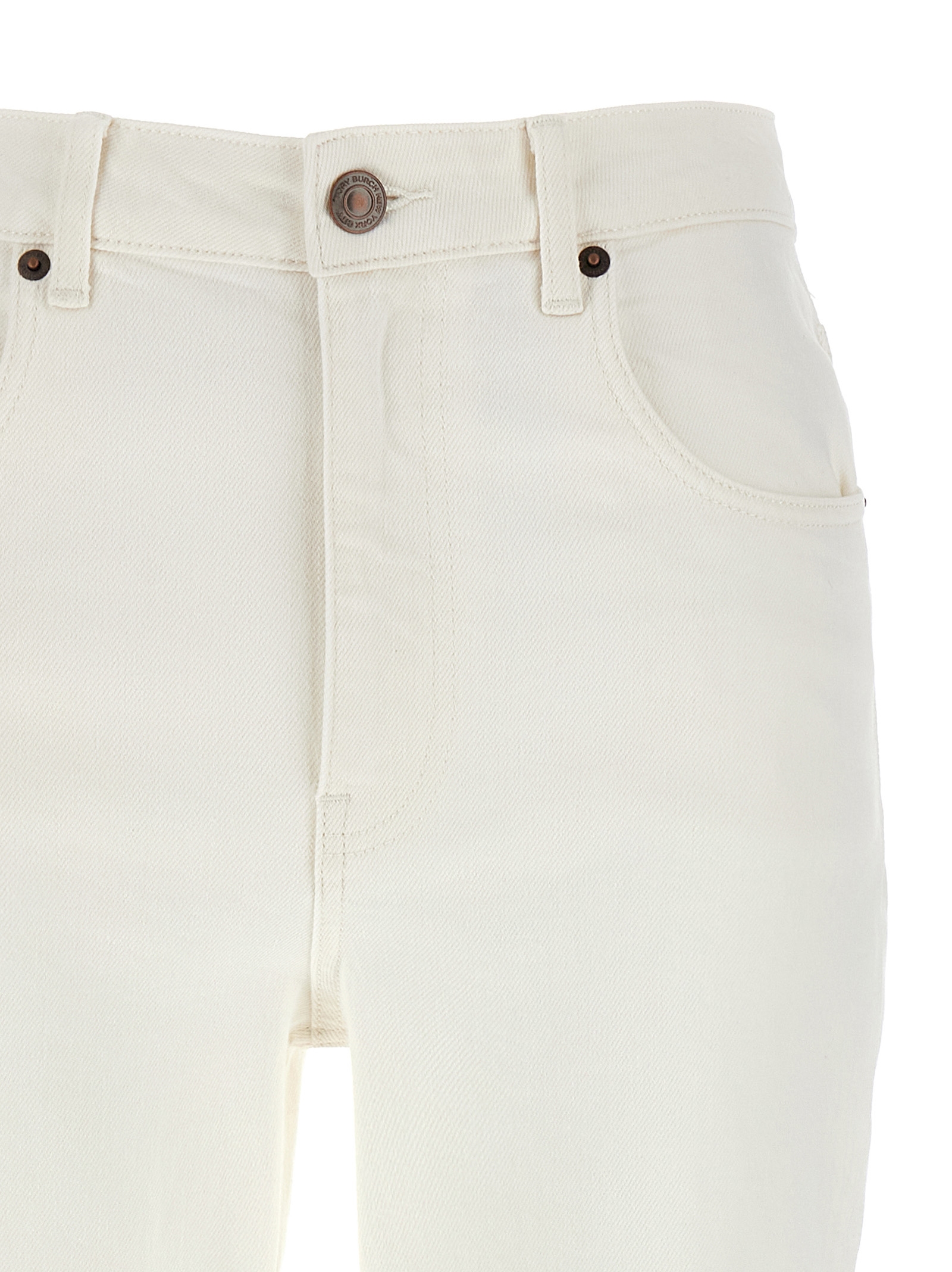 デニム・ジーパン Tory Burch FW25 Cropped jeans (170922 102) Cropped jeans (TORY BURCH/ジーンズ) | TORY BURCH