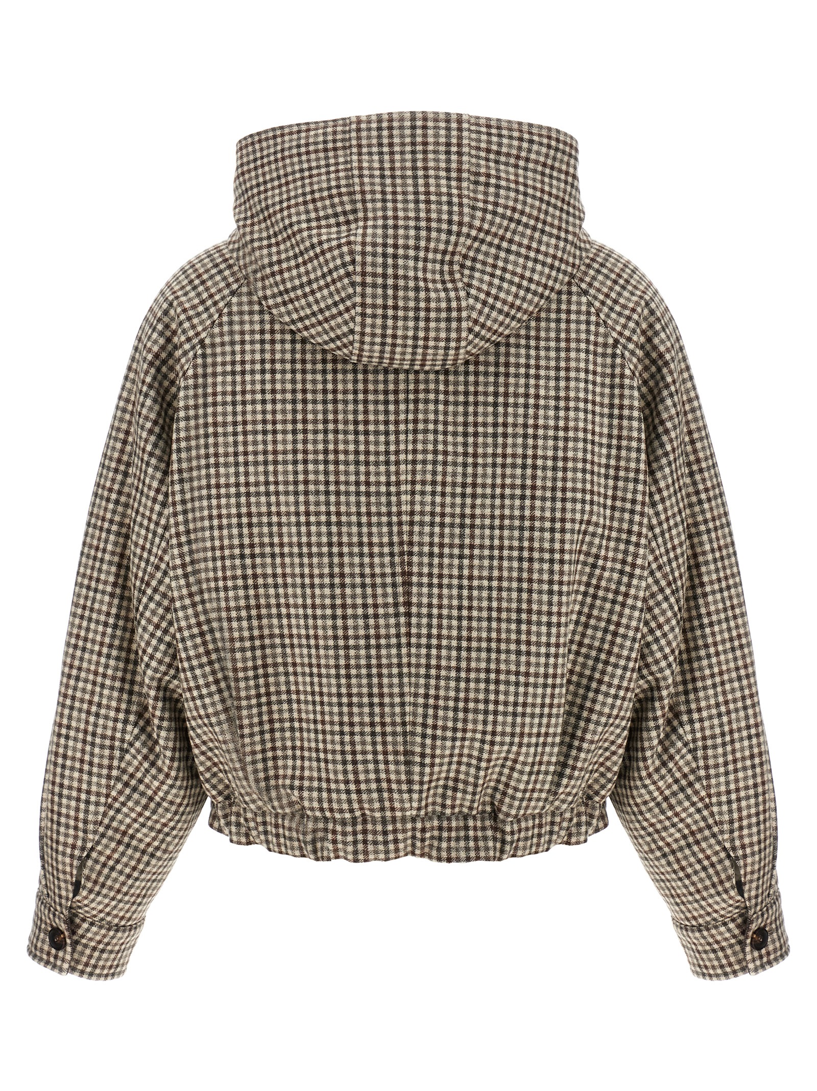 'Shiny Zipper Pull' check jacket MG5237690PC001 (Brunello Cucinelli / カジュアルジャケット ) | Brunello Cucinelli (ブルネロ・クチネリ)(1)