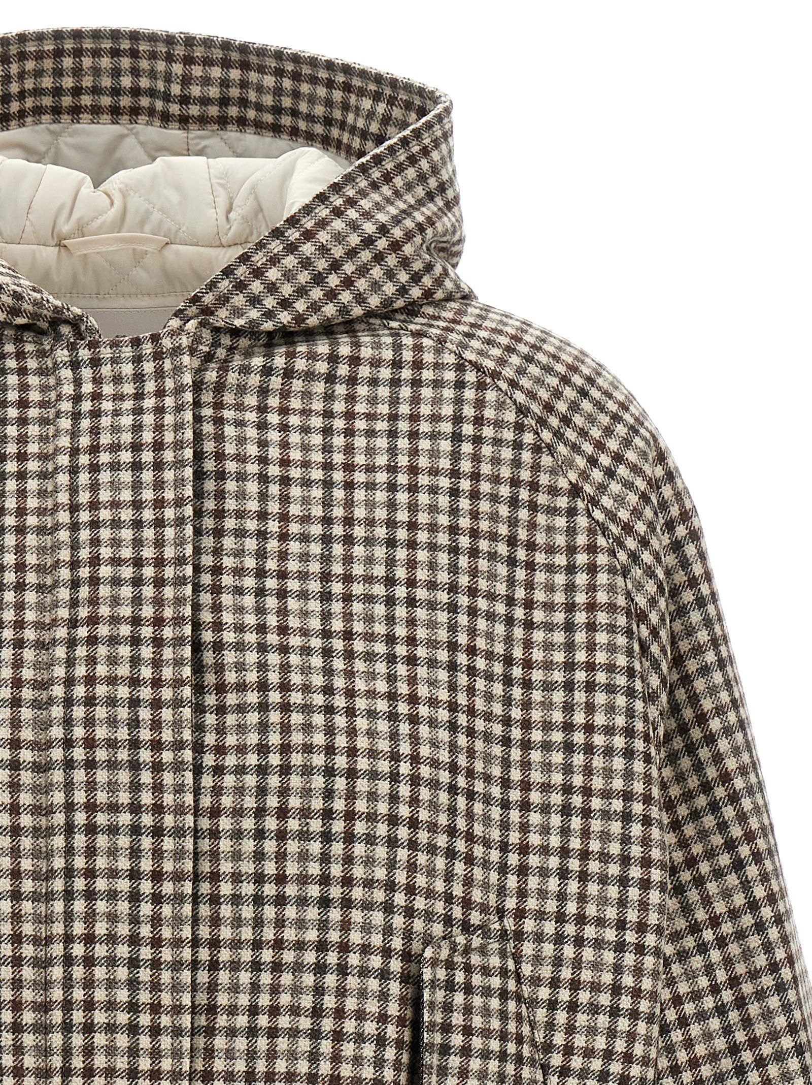'Shiny Zipper Pull' check jacket MG5237690PC001 (Brunello Cucinelli / カジュアルジャケット ) | Brunello Cucinelli (ブルネロ・クチネリ)(2)