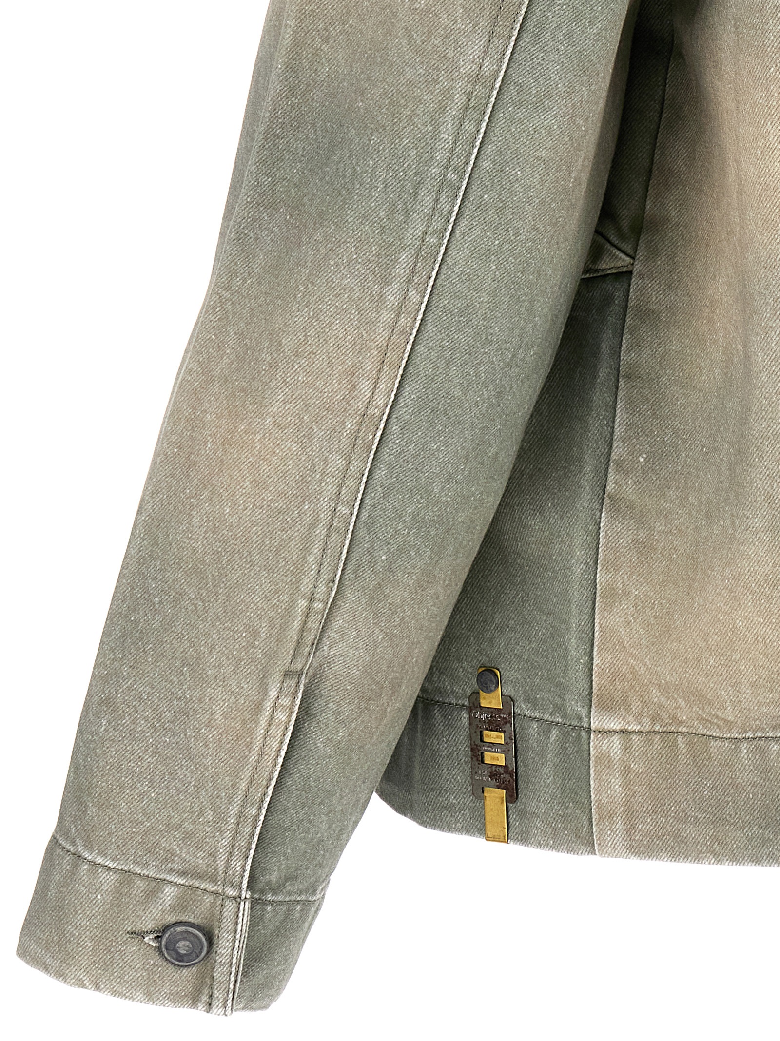 'Traditional Denim' jacket OBJ00320101GREPAT (Objects IV Life / カジュアルジャケット ) | Objects IV Life (オブジェクツ フォー ライフ)(3)