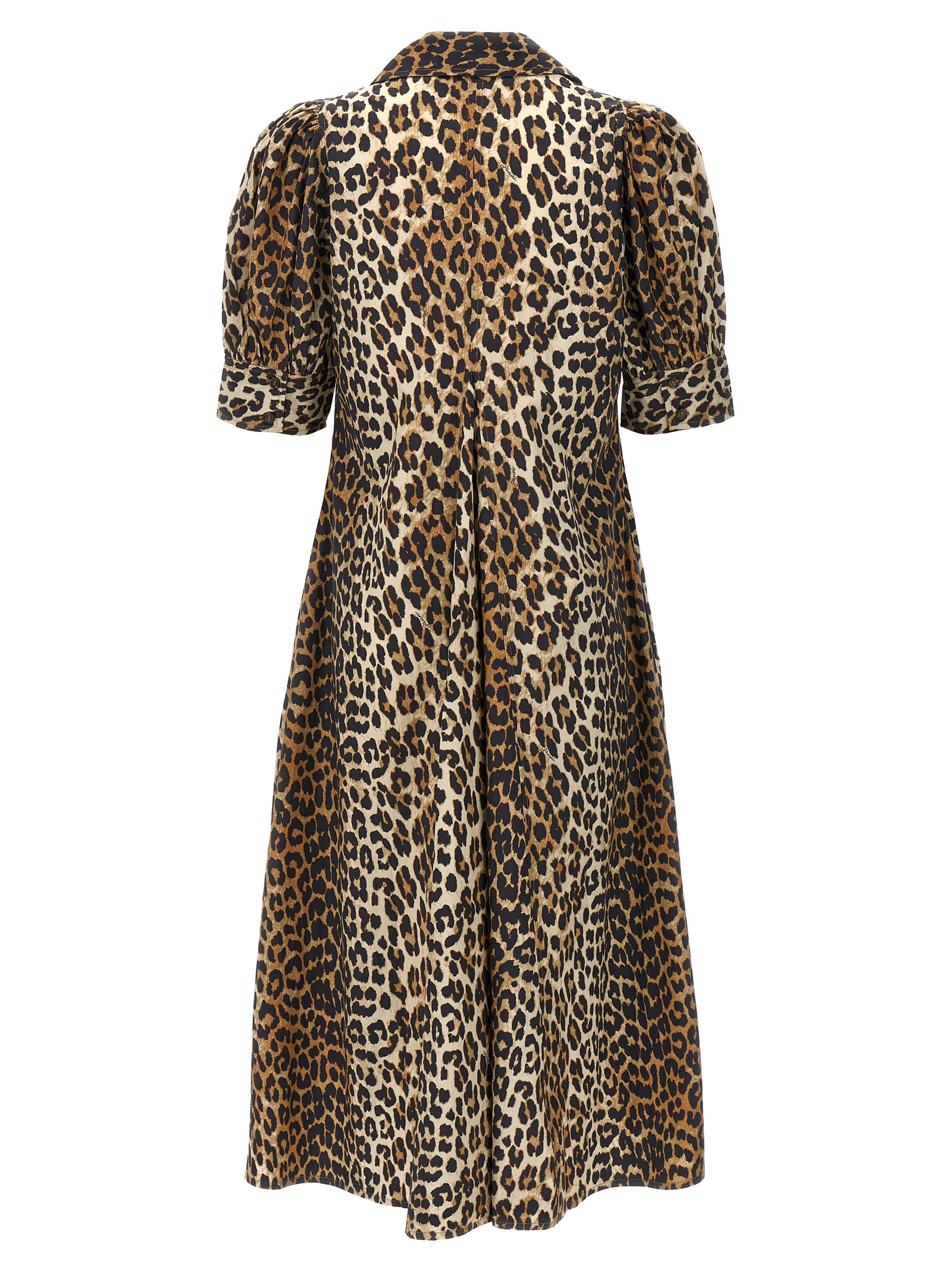 Animal print midi dress F8842943 (GANNI / スカート ) | GANNI (ガニー)(1)