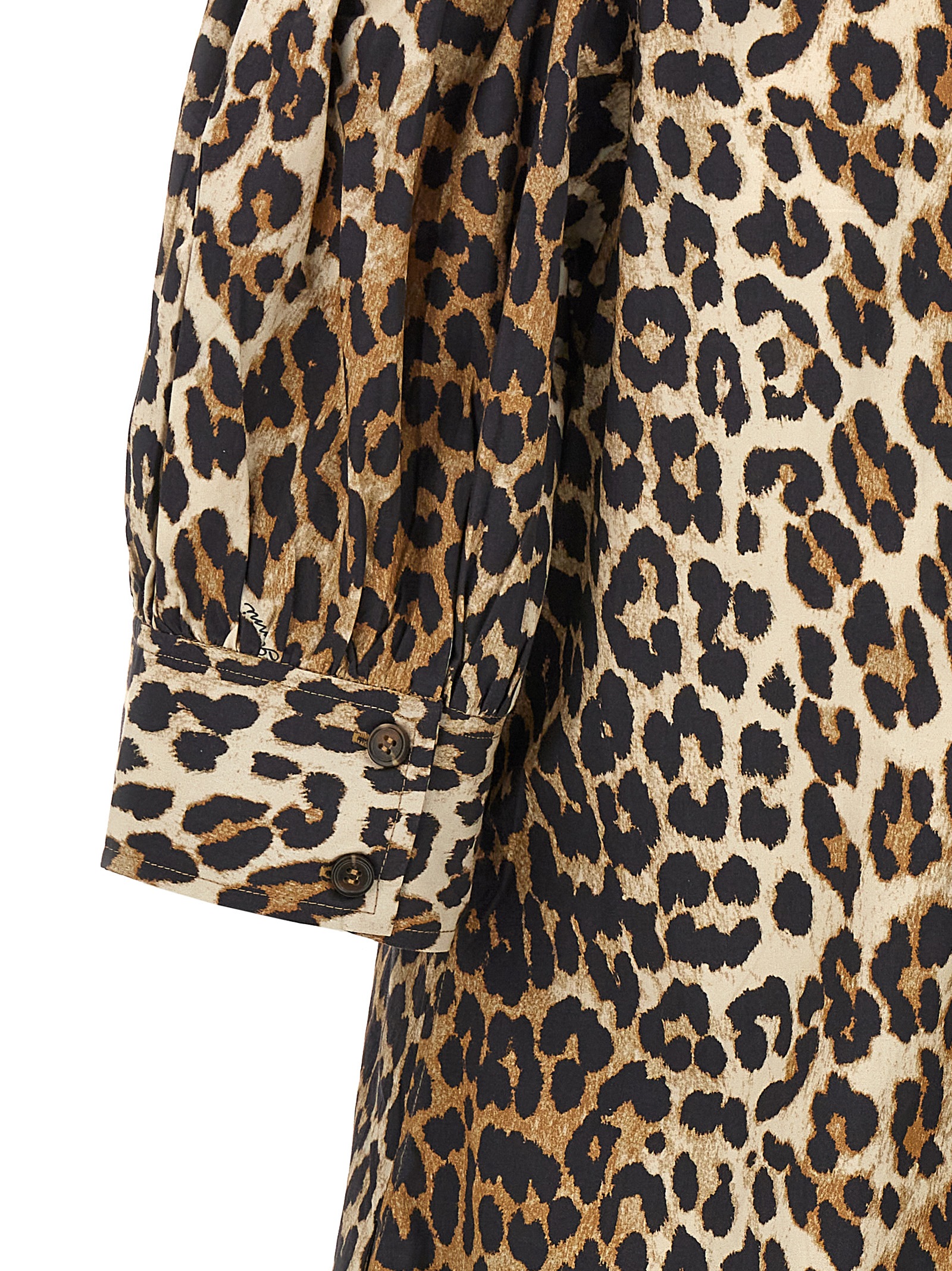 Animal print midi dress F8842943 (GANNI / スカート ) | GANNI (ガニー)(3)