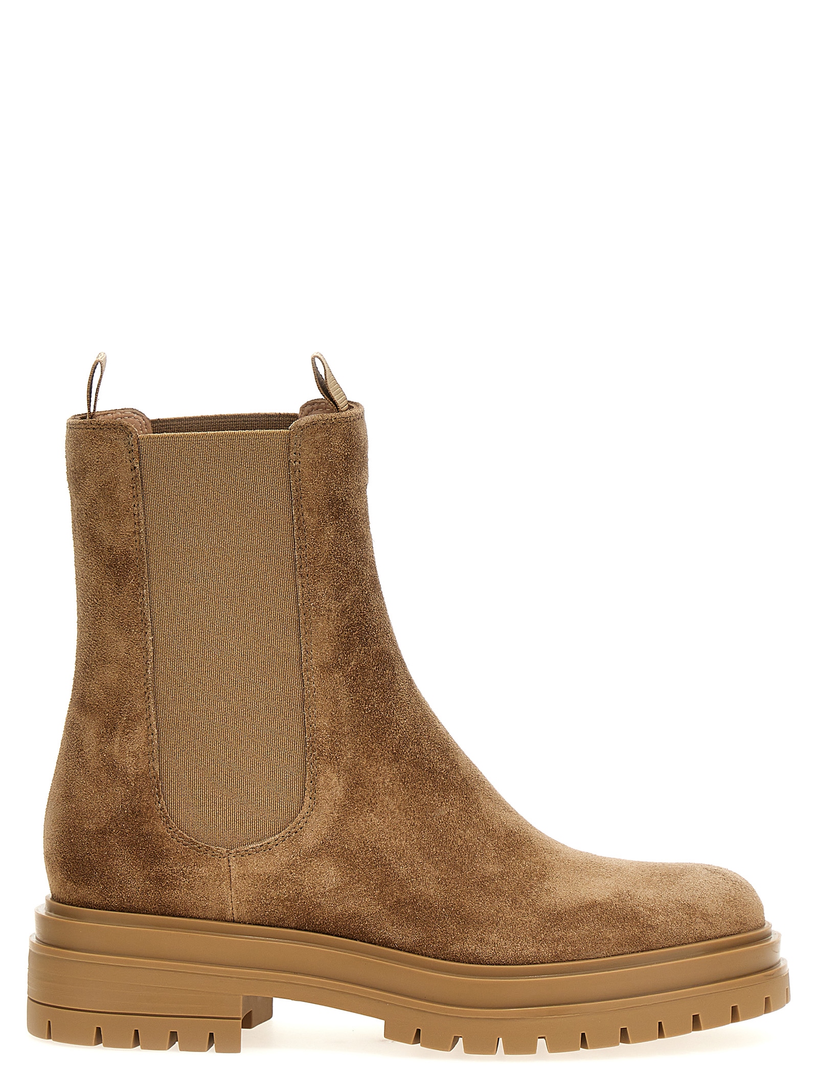 'Chester' ankle boots G7346220GOMSUECAML (Gianvito Rossi / ブーツ ) | Gianvito Rossi (ジャンヴィト ロッシ)