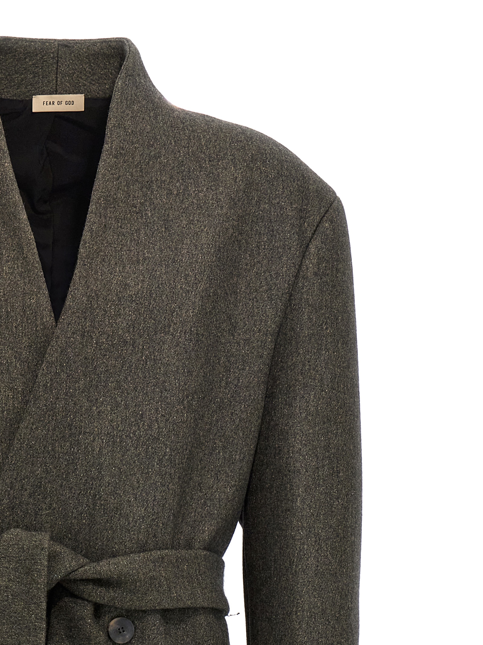 'Lapelless' coat FG24FW30624MIWDARKOLIVE (Fear of God / コート・ダウン ) | Fear of God (フィアオブゴッド)(2)
