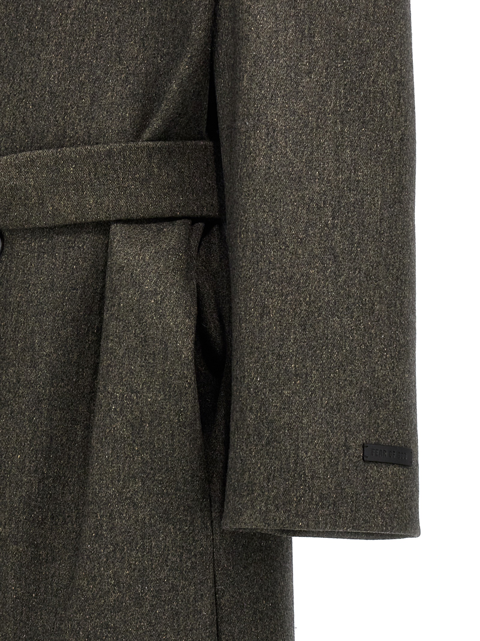 'Lapelless' coat FG24FW30624MIWDARKOLIVE (Fear of God / コート・ダウン ) | Fear of God (フィアオブゴッド)(3)