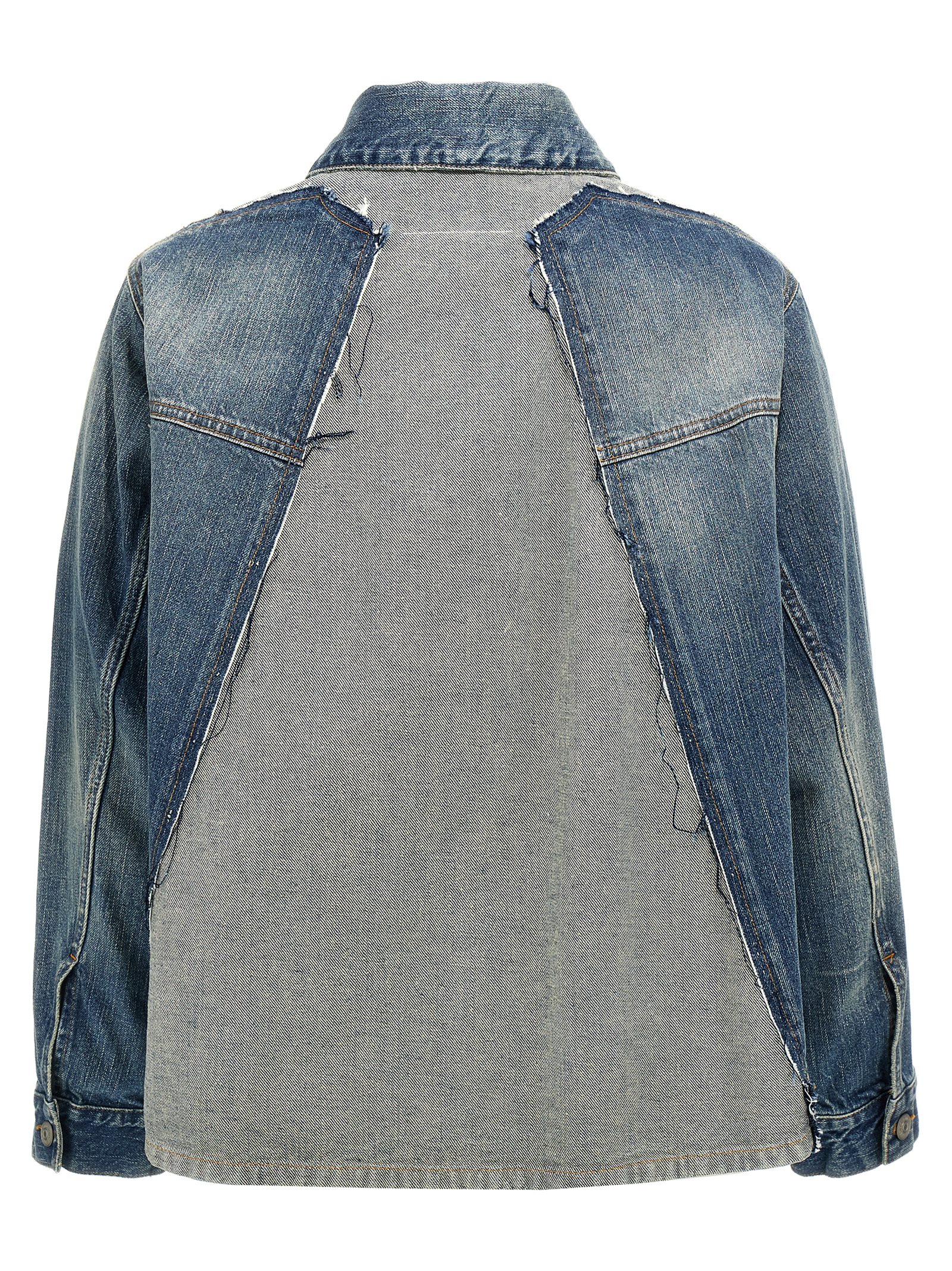 Layered denim jacket S52AM0314M30016961 (MM6 Maison Margiela / カジュアルジャケット・ベスト ) | MM6 Maison Margiela (エムエムシックス)(1)