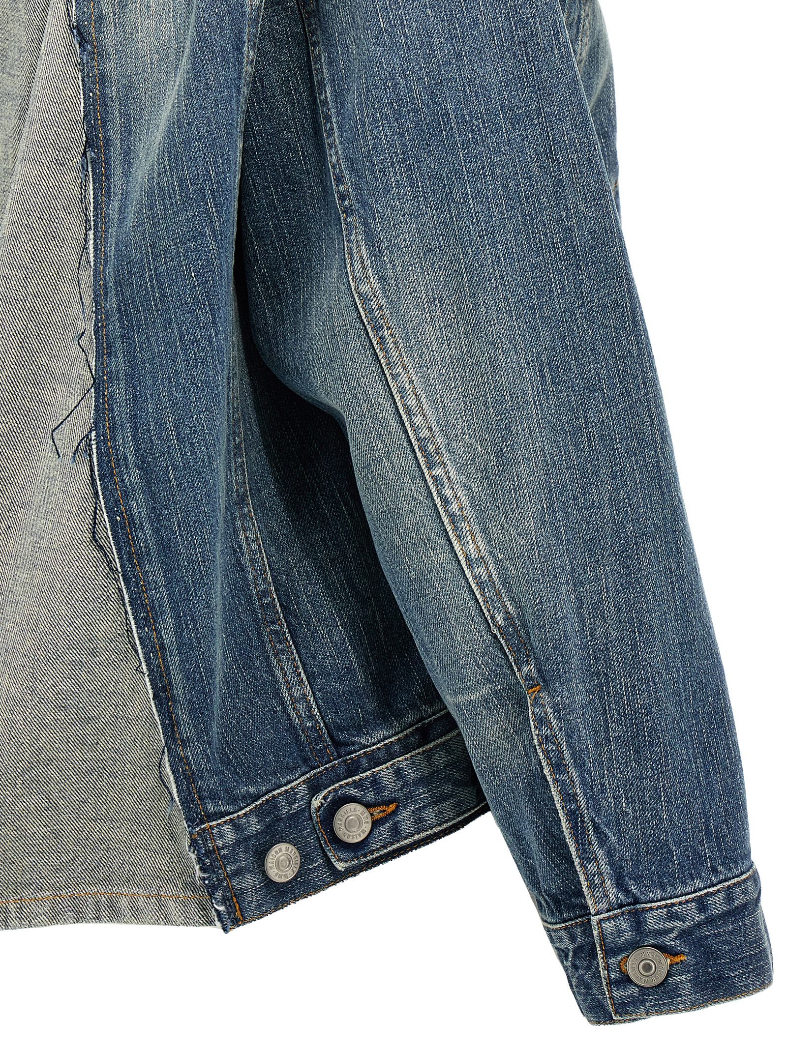 Layered denim jacket S52AM0314M30016961 (MM6 Maison Margiela / カジュアルジャケット・ベスト ) | MM6 Maison Margiela (エムエムシックス)(3)