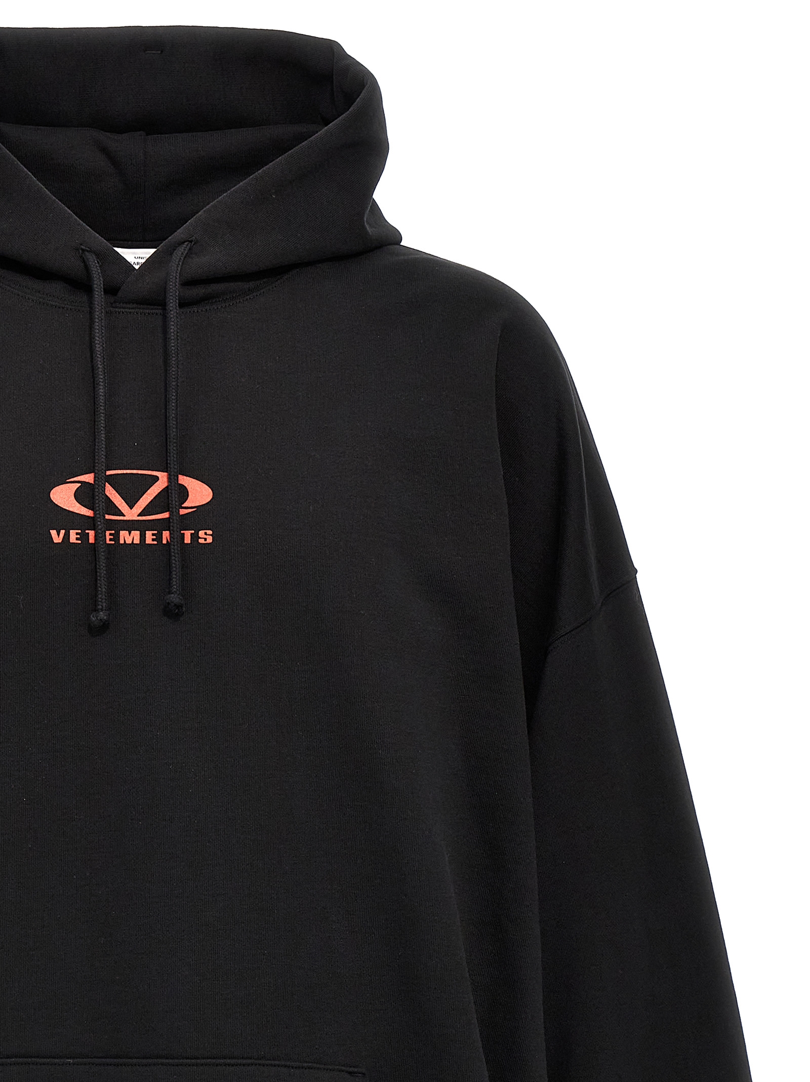 'Oval Logo' hoodie UA66HD600BRBLACKRED (VETEMENTS / スウェット・フーディー ) | VETEMENTS (ヴェトモン)(2)