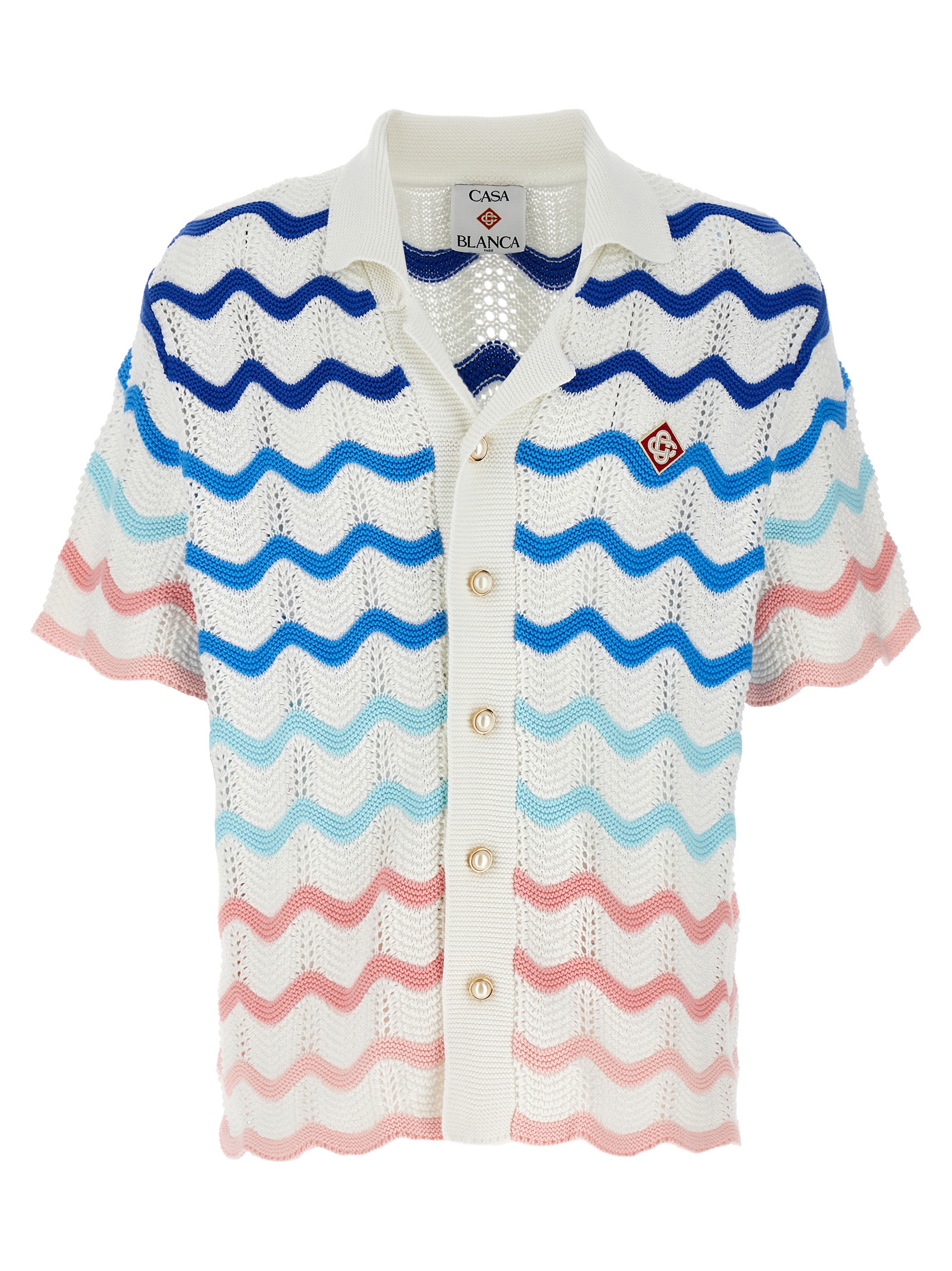 'Gradient Wave' shirt MPS25KW84801MULTI (Casablanca / シャツ・ブラウス ) | Casablanca (カサブランカ)