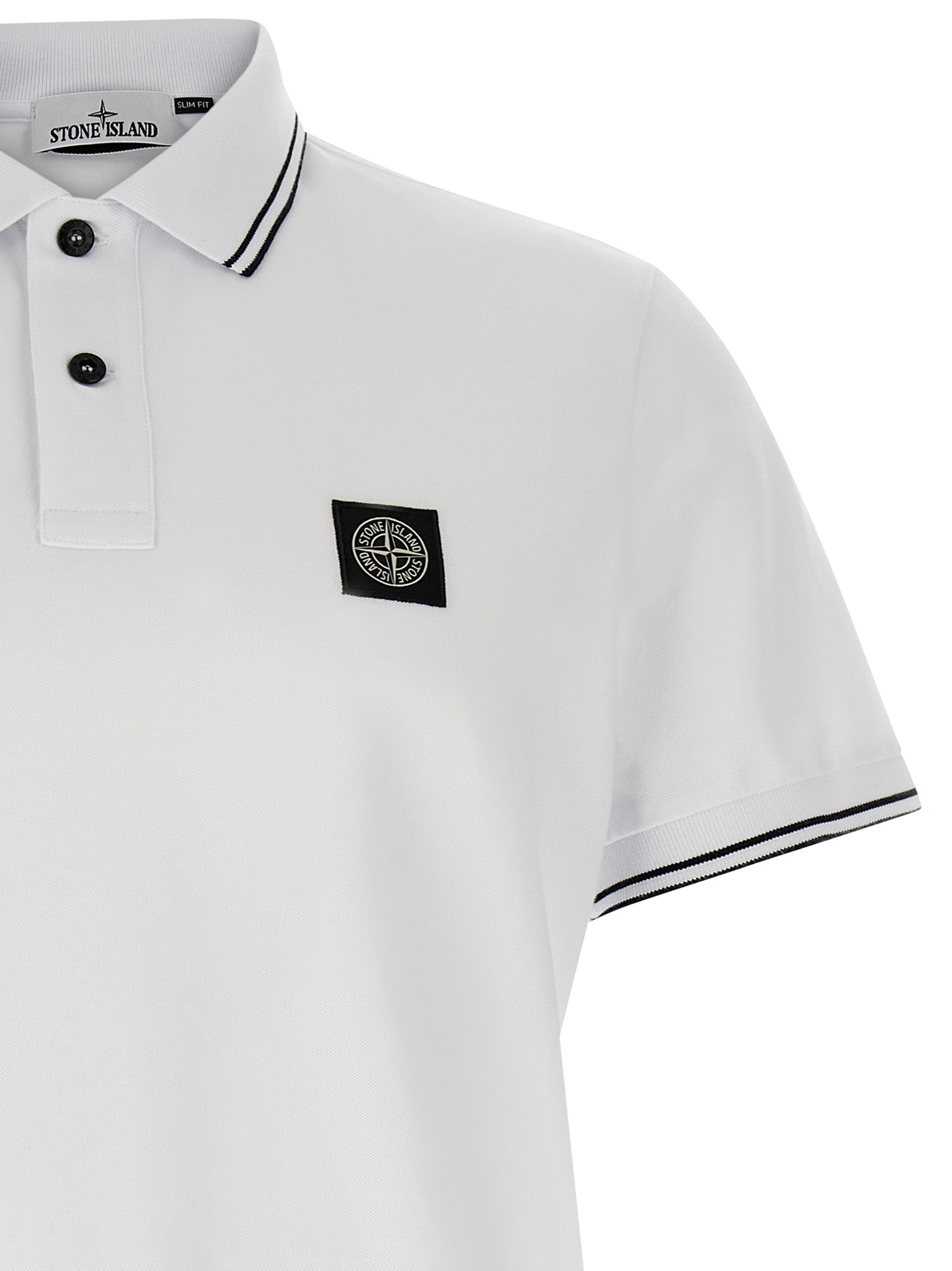 Logo polo shirt K1S1522002SCS0018V1001 (STONE ISLAND / ポロシャツ ) | STONE ISLAND (ストーンアイランド)(2)