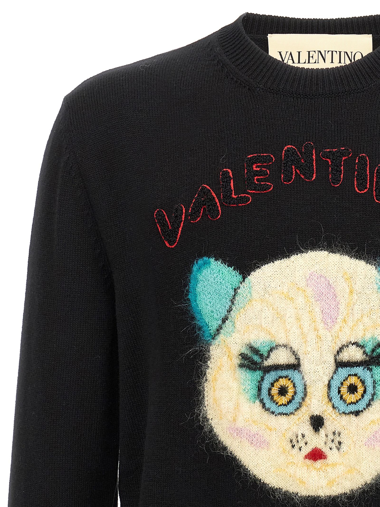 Valentino Garavani 'Le Chat de la Maison' sweater V3KC35IB2V0NO (Valentino Garavani / ニット・セーター・カーディガン ) | Valentino Garavani (ヴァレンティノ)(2)