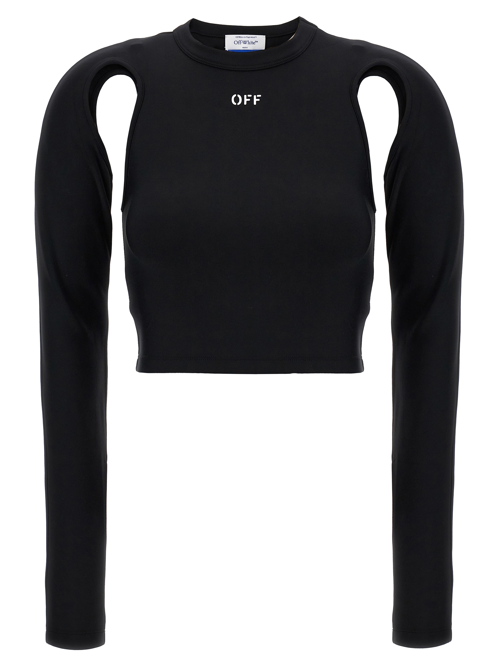 'Sleek' top OWAD211C99JER00110011001 (Off-White / Tシャツ・カットソー ) | Off-White (オフホワイト)