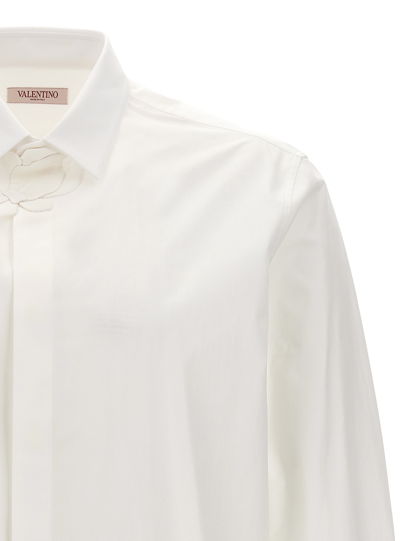 Valentino shirt with flower patch 4V0AB76FA110BO (Valentino Garavani / シャツ・ブラウス ) | Valentino Garavani (ヴァレンティノ)(2)