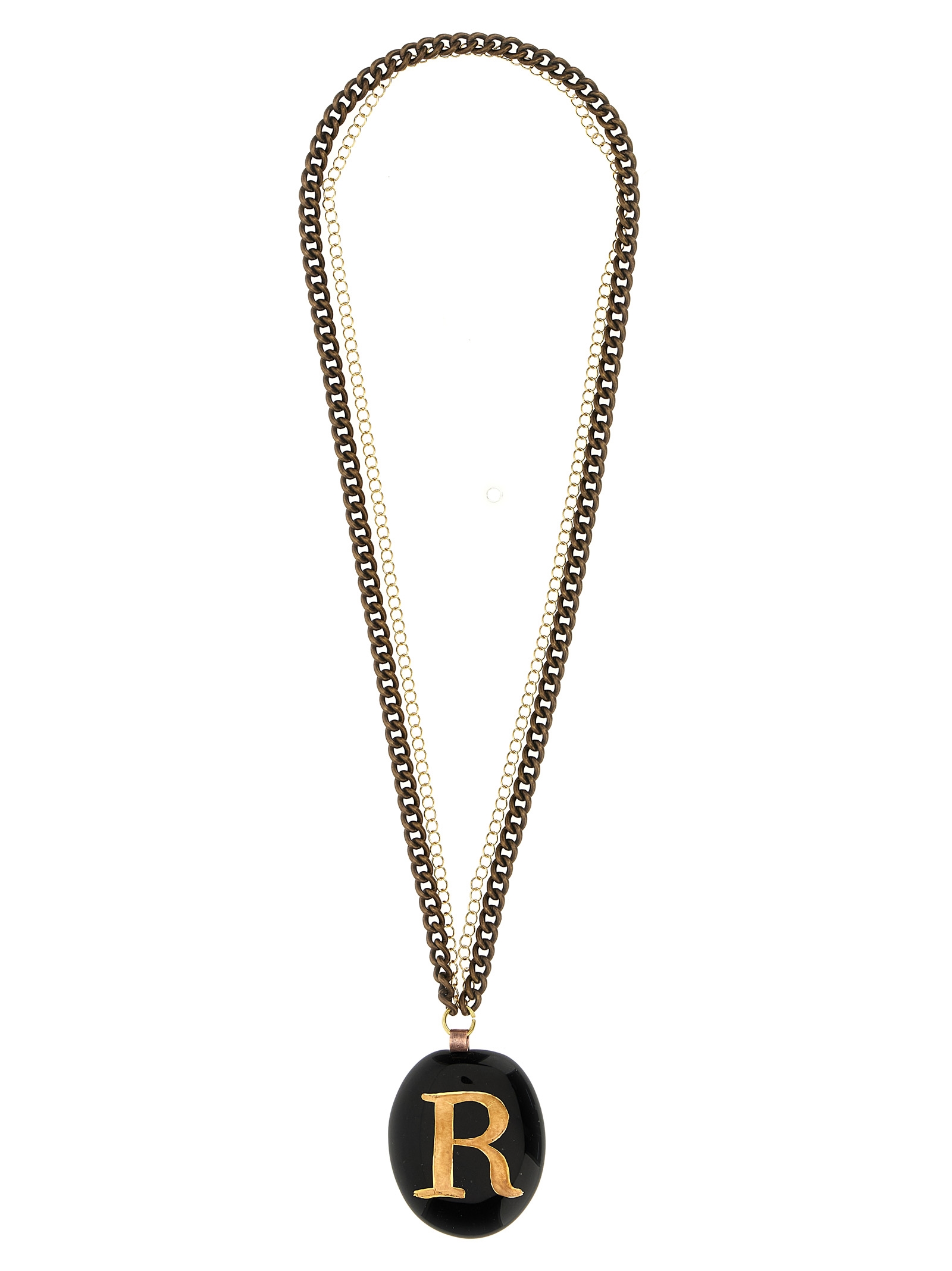 'R' mid necklace JPDOSMRU (VETROFUSO / ネックレス ) | VETROFUSO (ヴェトロフーゾ)