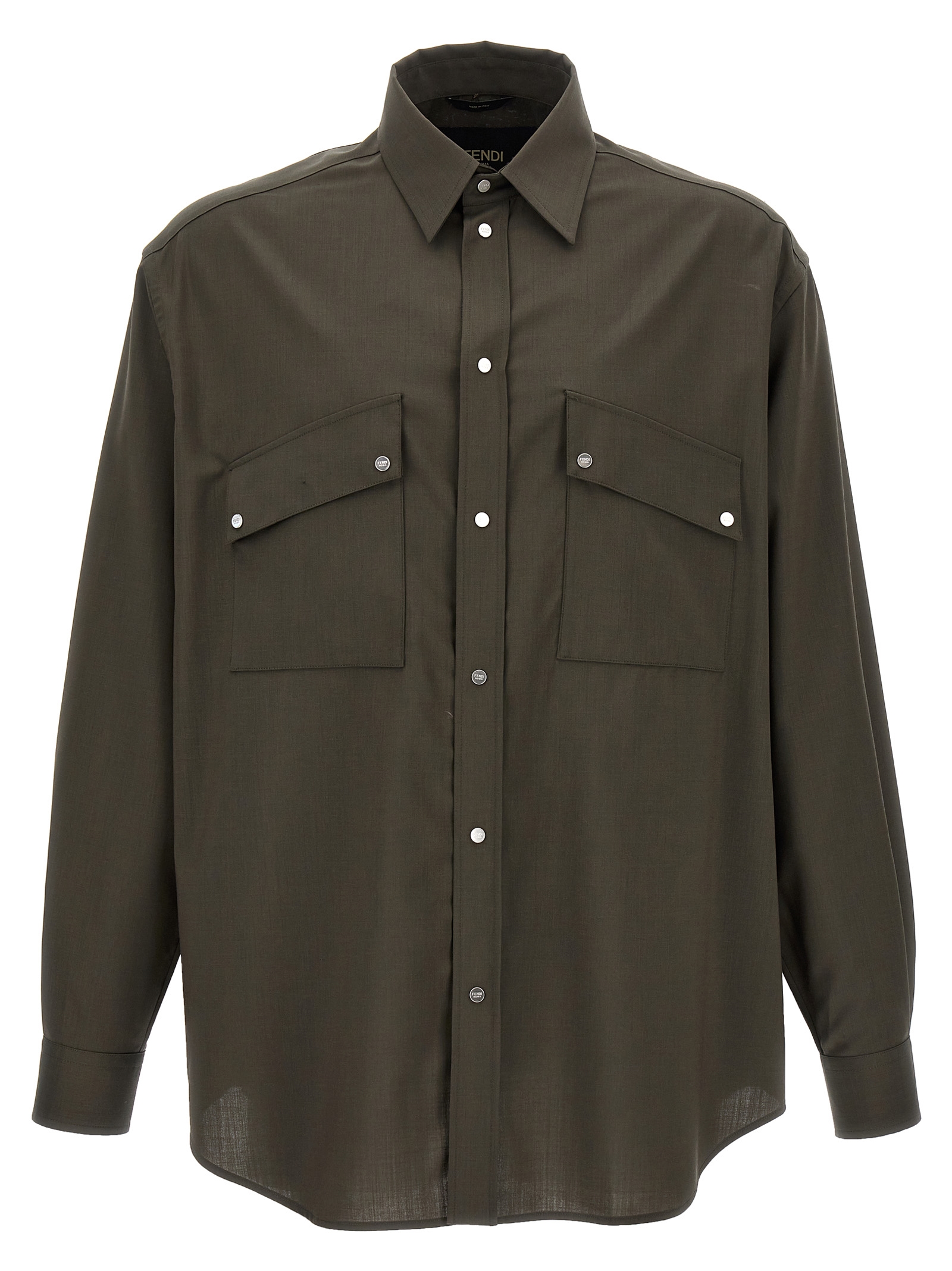 Wool shirt FW1319ASCHF03NT (FENDI / シャツ・ブラウス ) | FENDI (フェンディ)