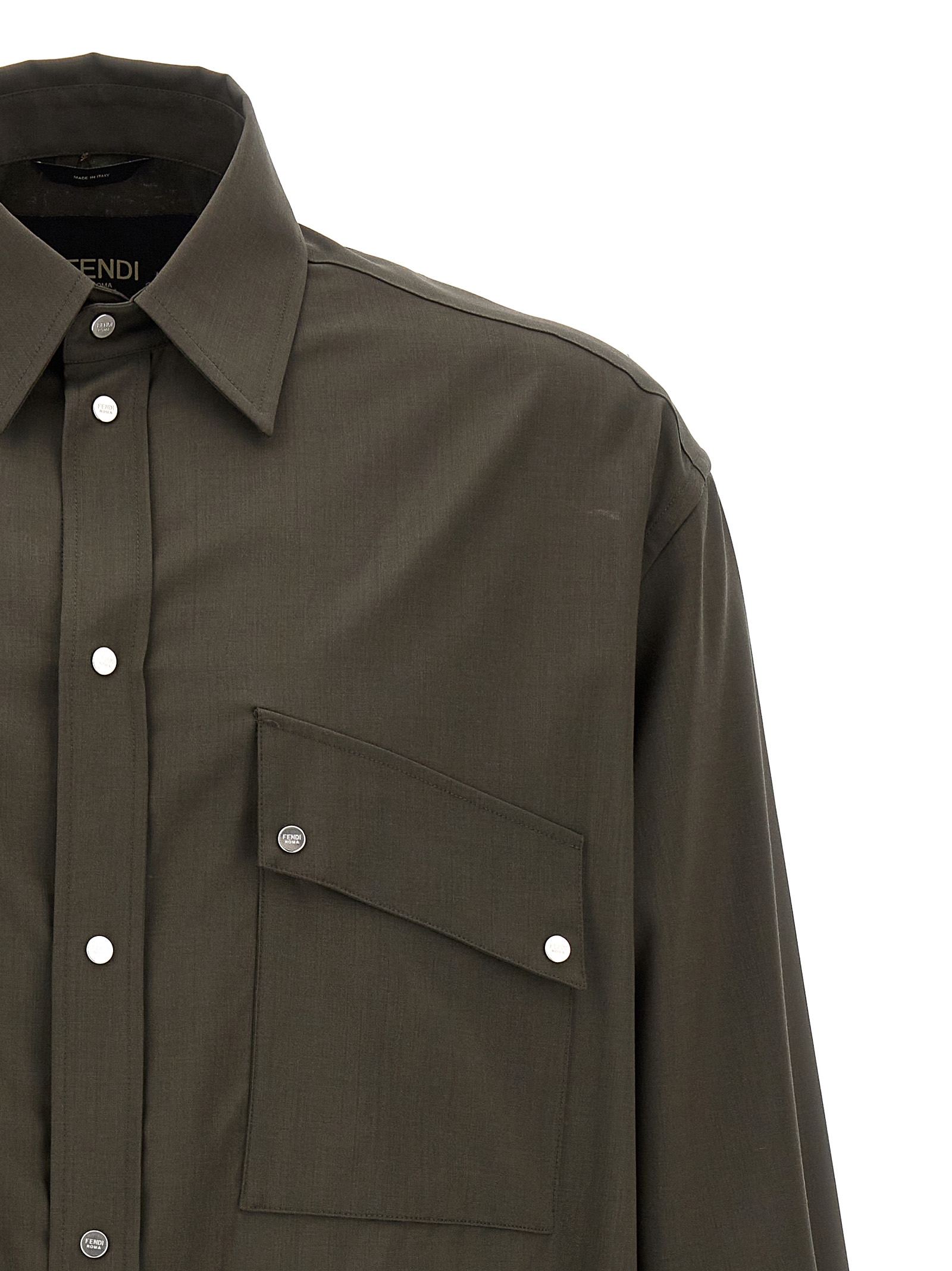 Wool shirt FW1319ASCHF03NT (FENDI / シャツ・ブラウス ) | FENDI (フェンディ)(2)