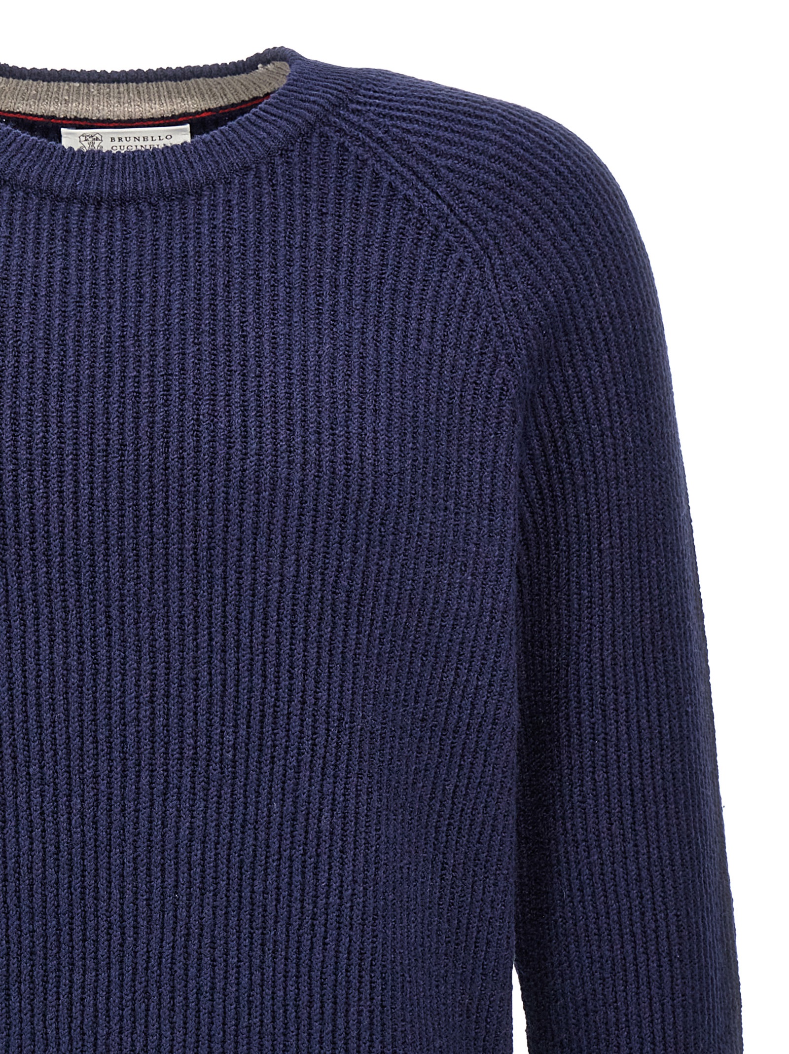 Ribbed sweater MNI708600C2425 (Brunello Cucinelli / ニット・セーター・カーディガン ) | Brunello Cucinelli (ブルネロ・クチネリ)(2)