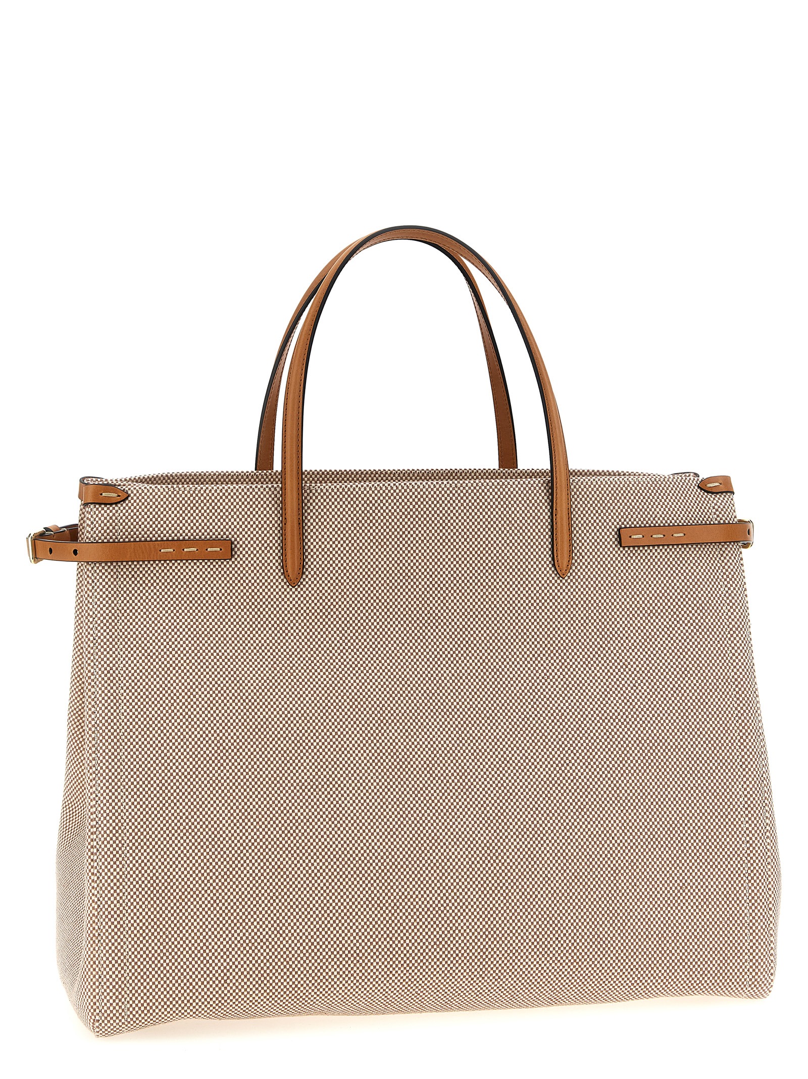 Valentino Garavani ANTIBES ビッグトートバッグ VALENTINO GARAVANI Antibes large appliquéd leather tote