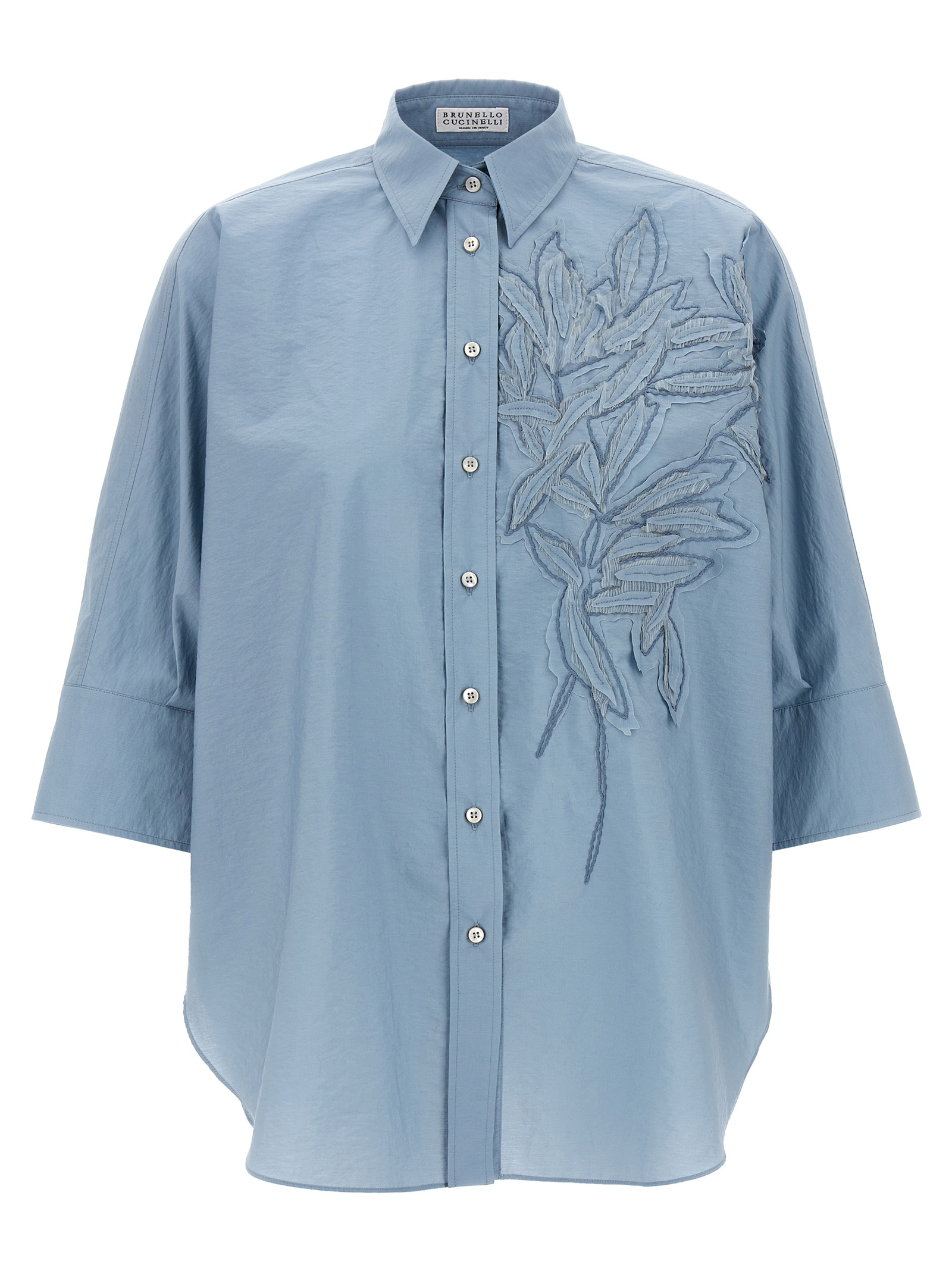 Intarsia shirt M0F79RJ516C2873 (Brunello Cucinelli / シャツ・ブラウス ) | Brunello Cucinelli (ブルネロ・クチネリ)