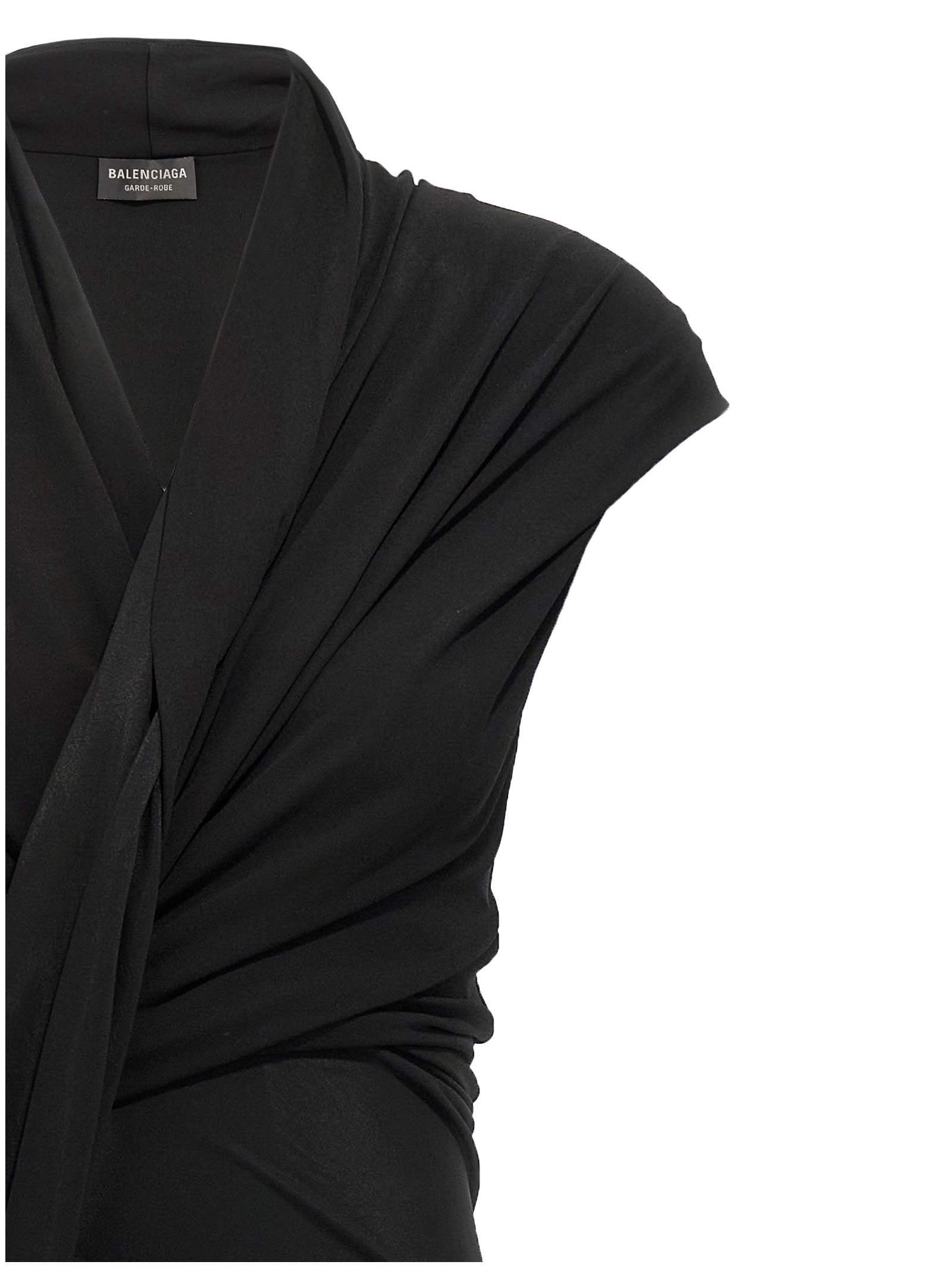 Draped dress 831200TRV231000 (Balenciaga / ワンピース・ドレス・オールインワン ) | Balenciaga (バレンシアガ)(2)