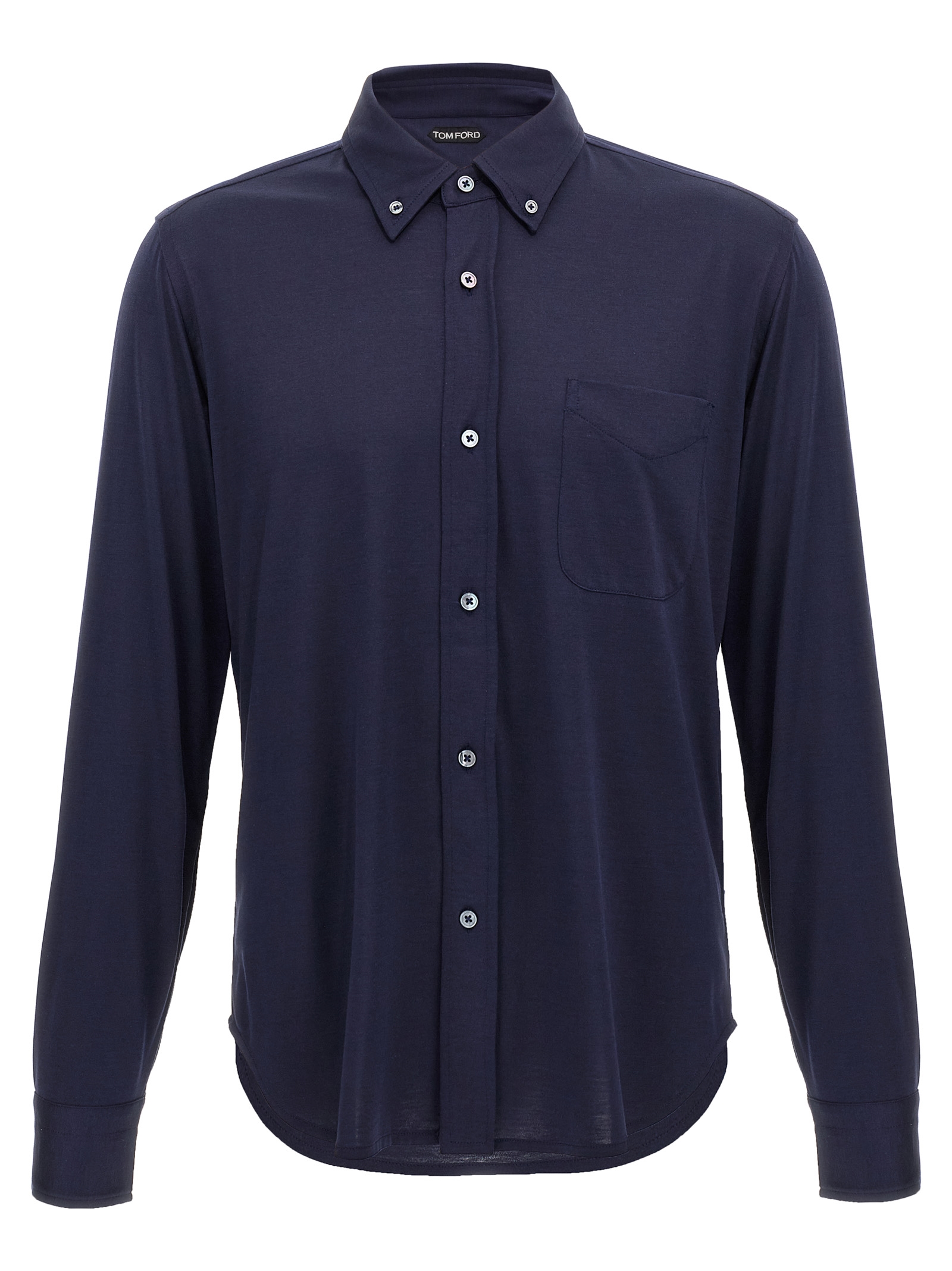 Tシャツ・カットソー TOM FORD FW25 Button-down shirt (JBL011JMS026 HB819) Button-down shirt (TOM FORD/シャツ・ブラウス) | TOM FORD
