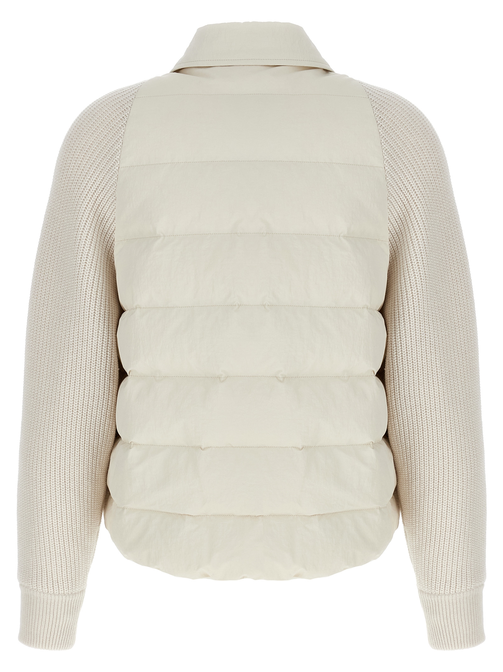 Two-material 'Shiny Flap Detail' down jacket MD5997695PC1709 (Brunello Cucinelli / ダウンジャケット・コート ) | Brunello Cucinelli (ブルネロ・クチネリ)(1)