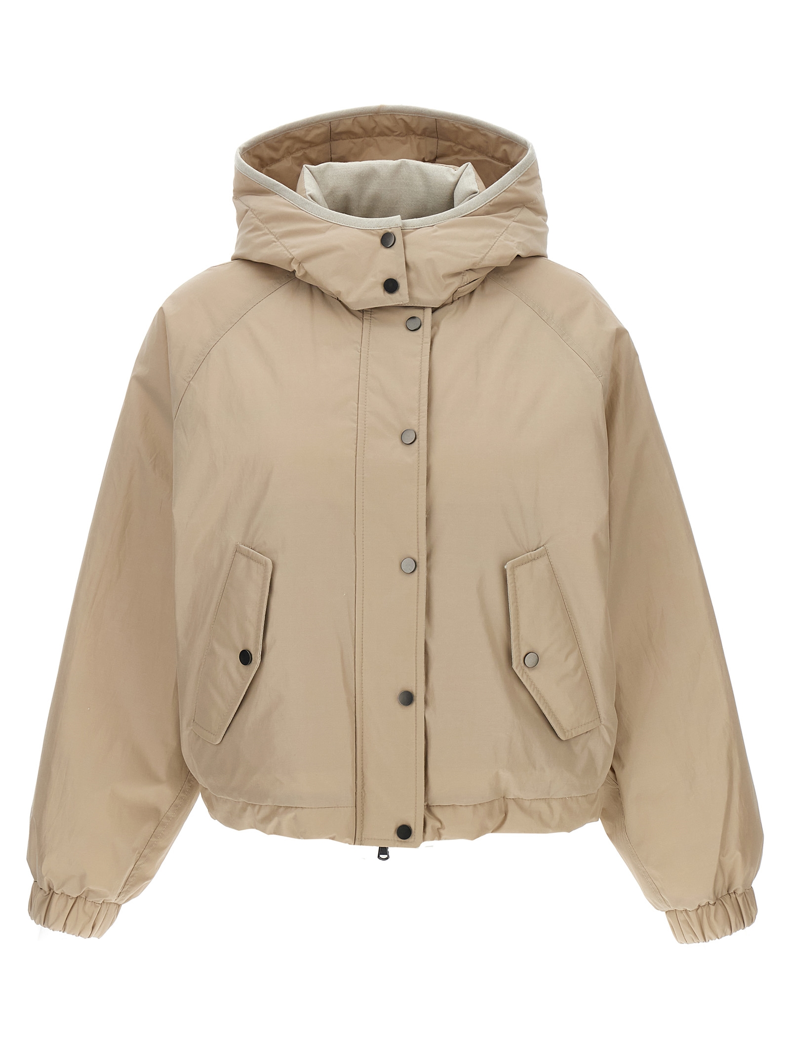 Cropped down jacket MG5017835PC6037 (Brunello Cucinelli / ダウンジャケット・コート ) | Brunello Cucinelli (ブルネロ・クチネリ)