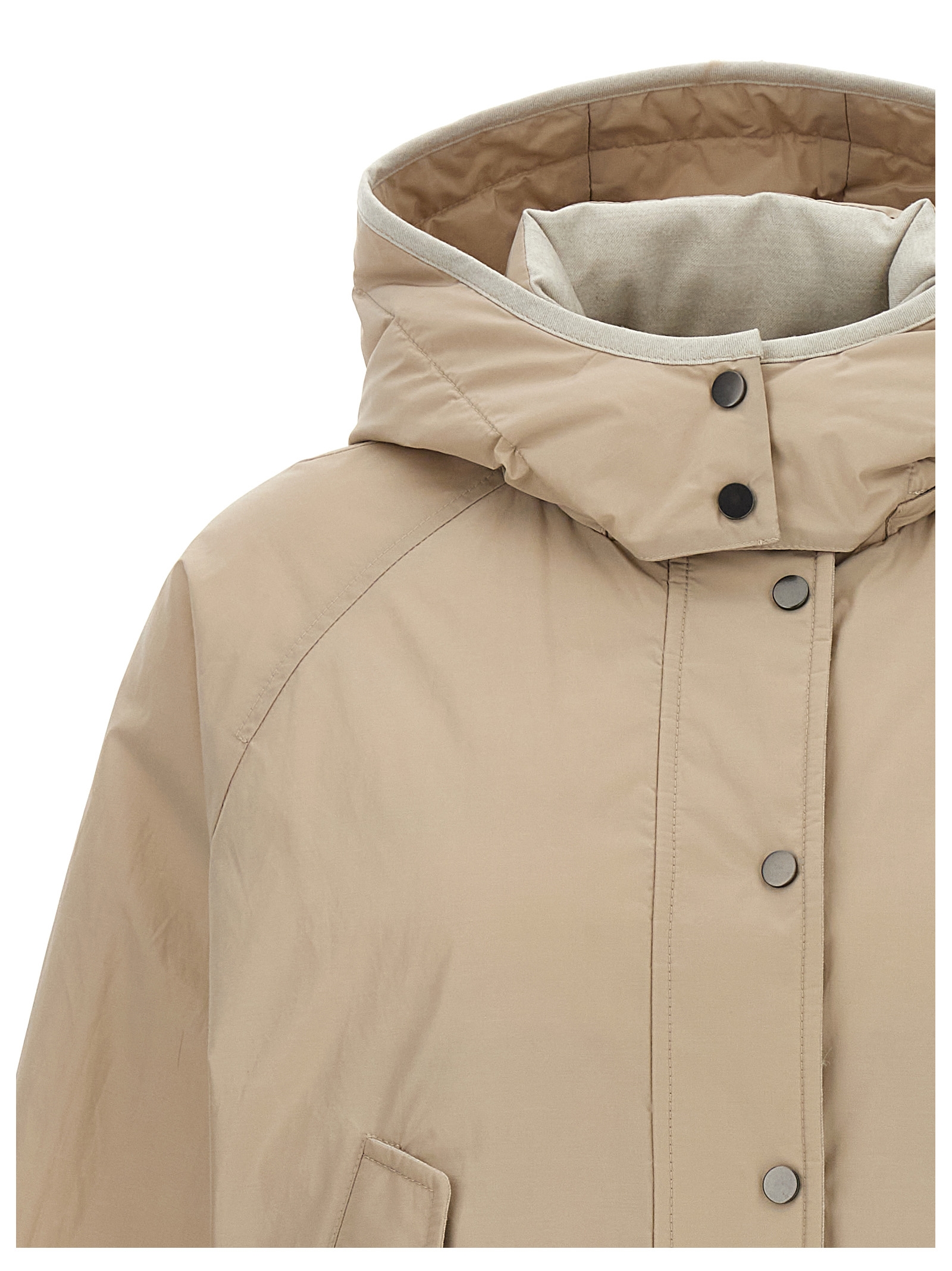 Cropped down jacket MG5017835PC6037 (Brunello Cucinelli / ダウンジャケット・コート ) | Brunello Cucinelli (ブルネロ・クチネリ)(3)