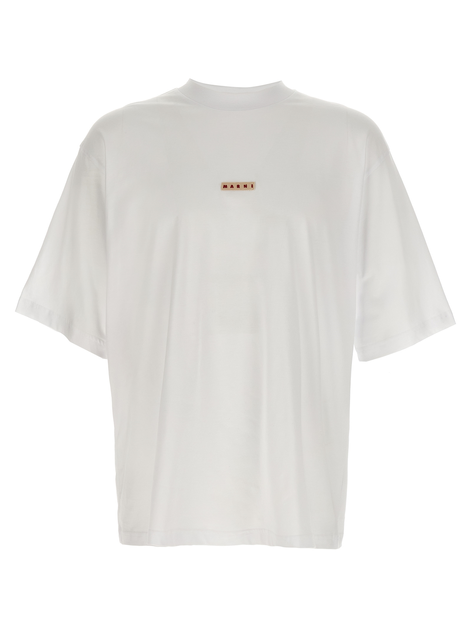 Logo patch t-shirt HUMU0223X6UTCZ5700W01 (Marni / Tシャツ・カットソー ) | Marni (マルニ)