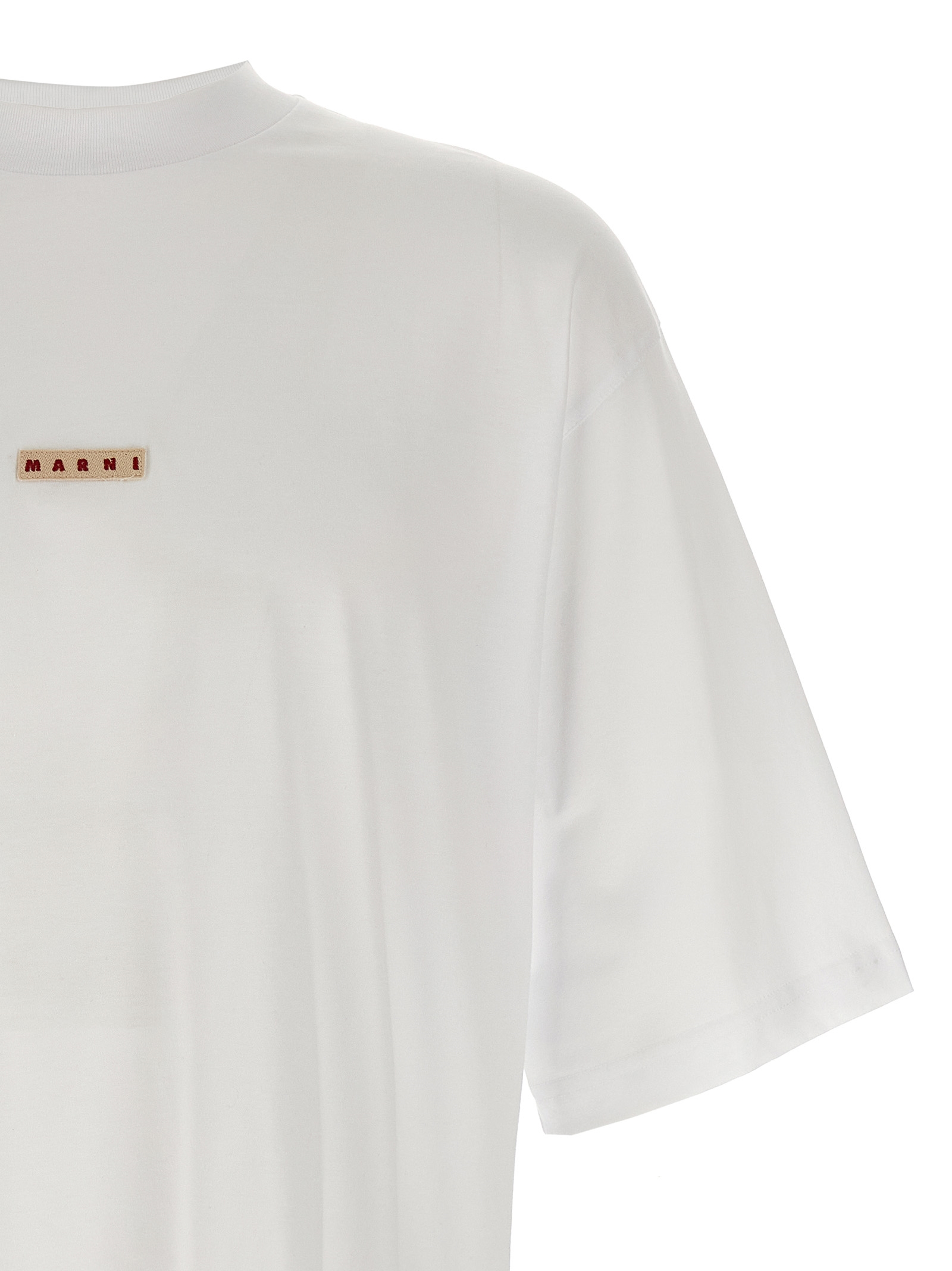 Logo patch t-shirt HUMU0223X6UTCZ5700W01 (Marni / Tシャツ・カットソー ) | Marni (マルニ)(2)