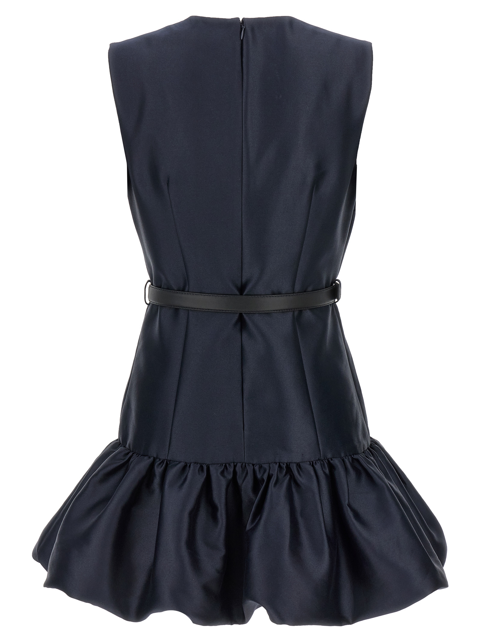 Navy Taffeta Mini' dress PF25017SBLBLUE（ワンピース・ドレス