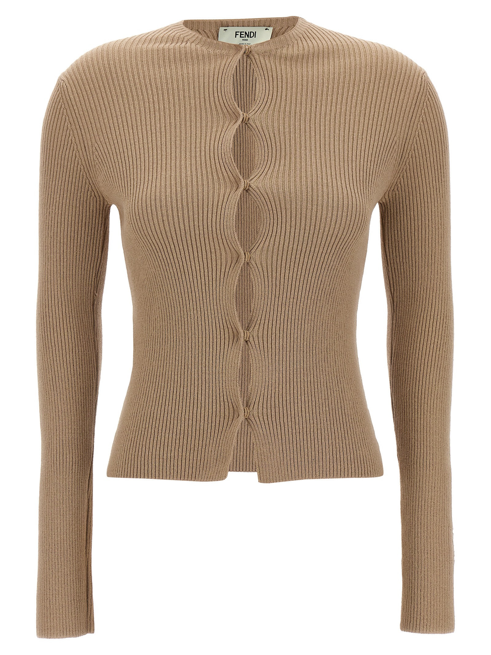Ribbed cardigan FZC963ANJBF1KE0 (FENDI / ニット・セーター・カーディガン ) | FENDI (フェンディ)