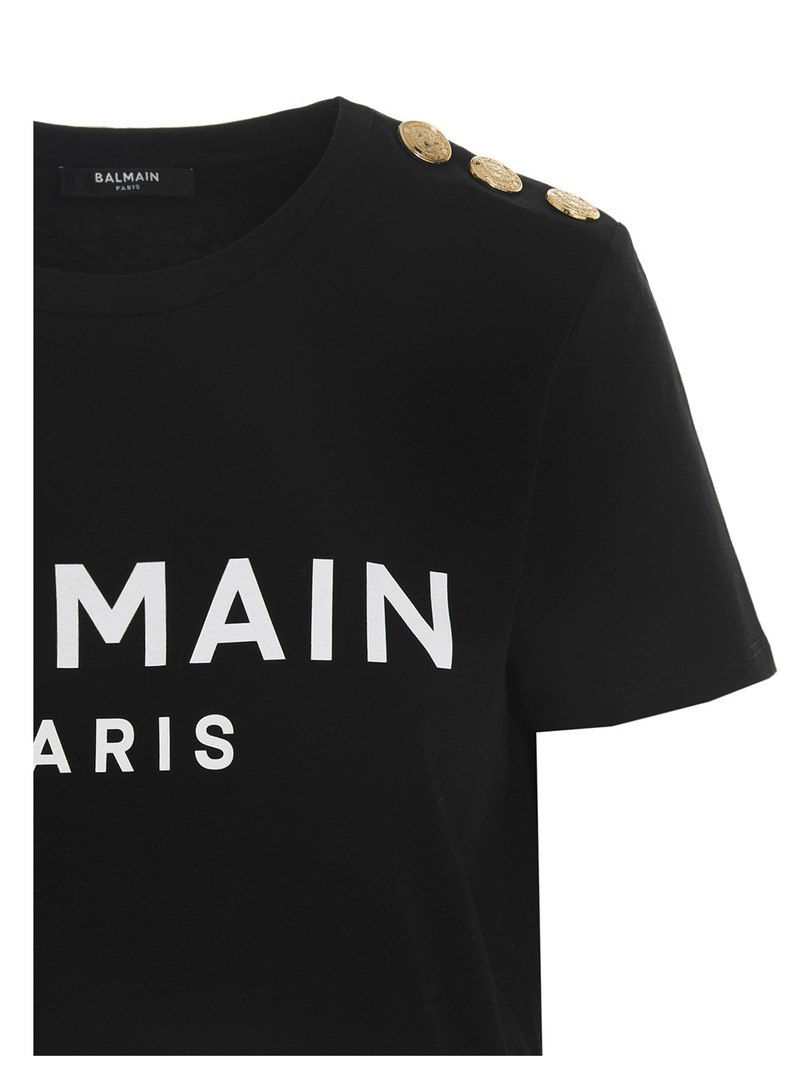 Logo print T-shirt BF1EF005BB02EAB (Balmain / Tシャツ・カットソー ) | Balmain (バルマン)(2)