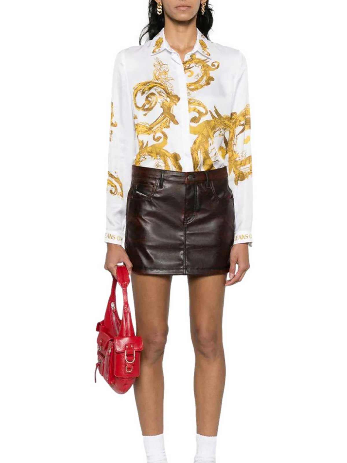 Shirt 76HAL2P1NS459G03 (VERSACE JEANS COUTURE / シャツ・ブラウス ) | VERSACE JEANS COUTURE (ヴェルサーチェ ジーンズ クチュール)(1)